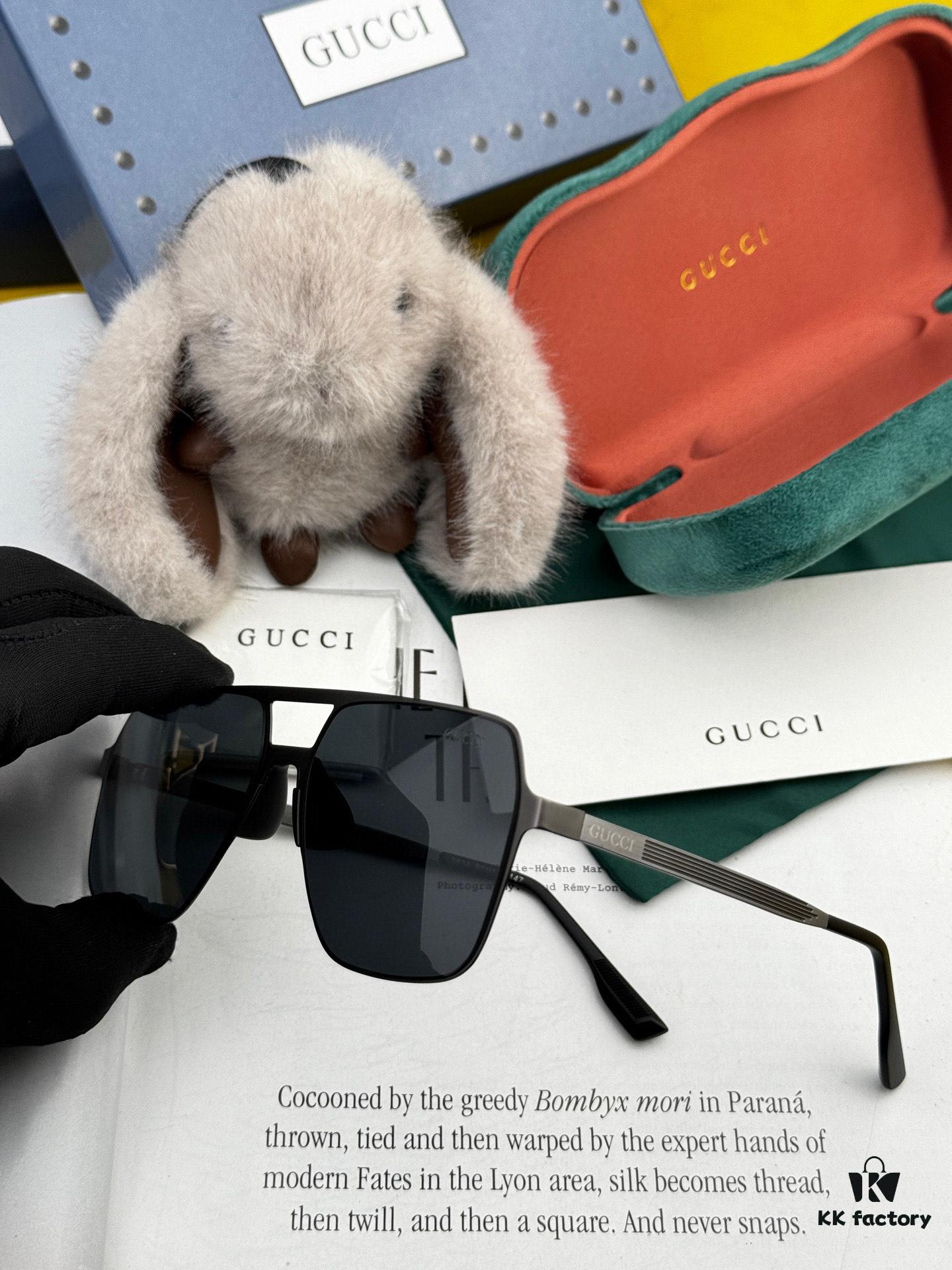 6931fdff3a89a121ed54e30c GUCCI Men's Colorful Pilot Polarized Sunglasses