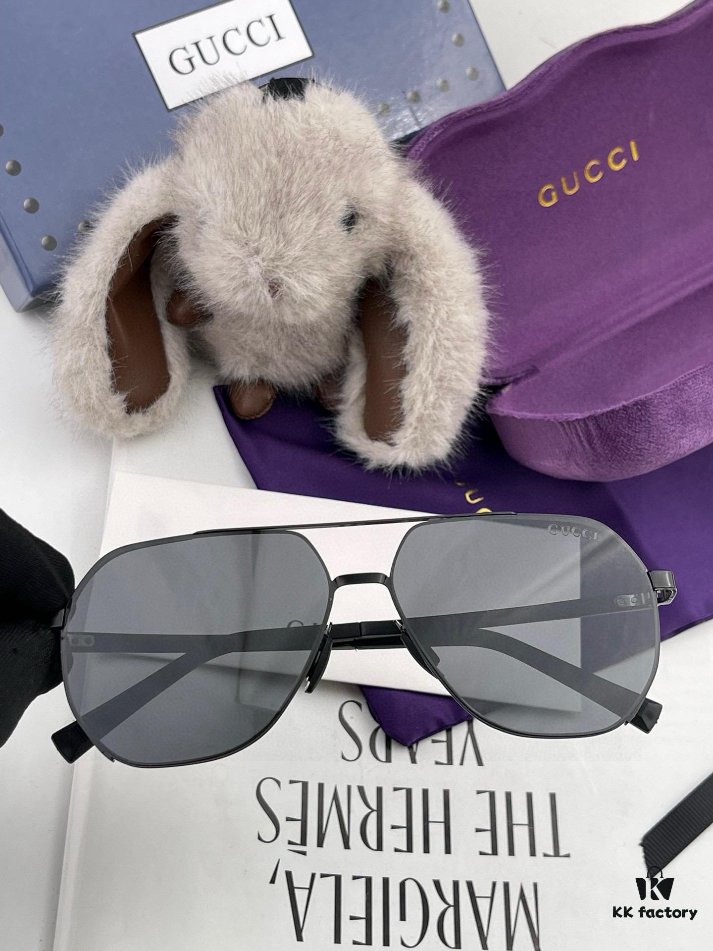 6931fe003a89a121ed54e31b GUCCI Men's Colorful Pilot Polarized Sunglasses