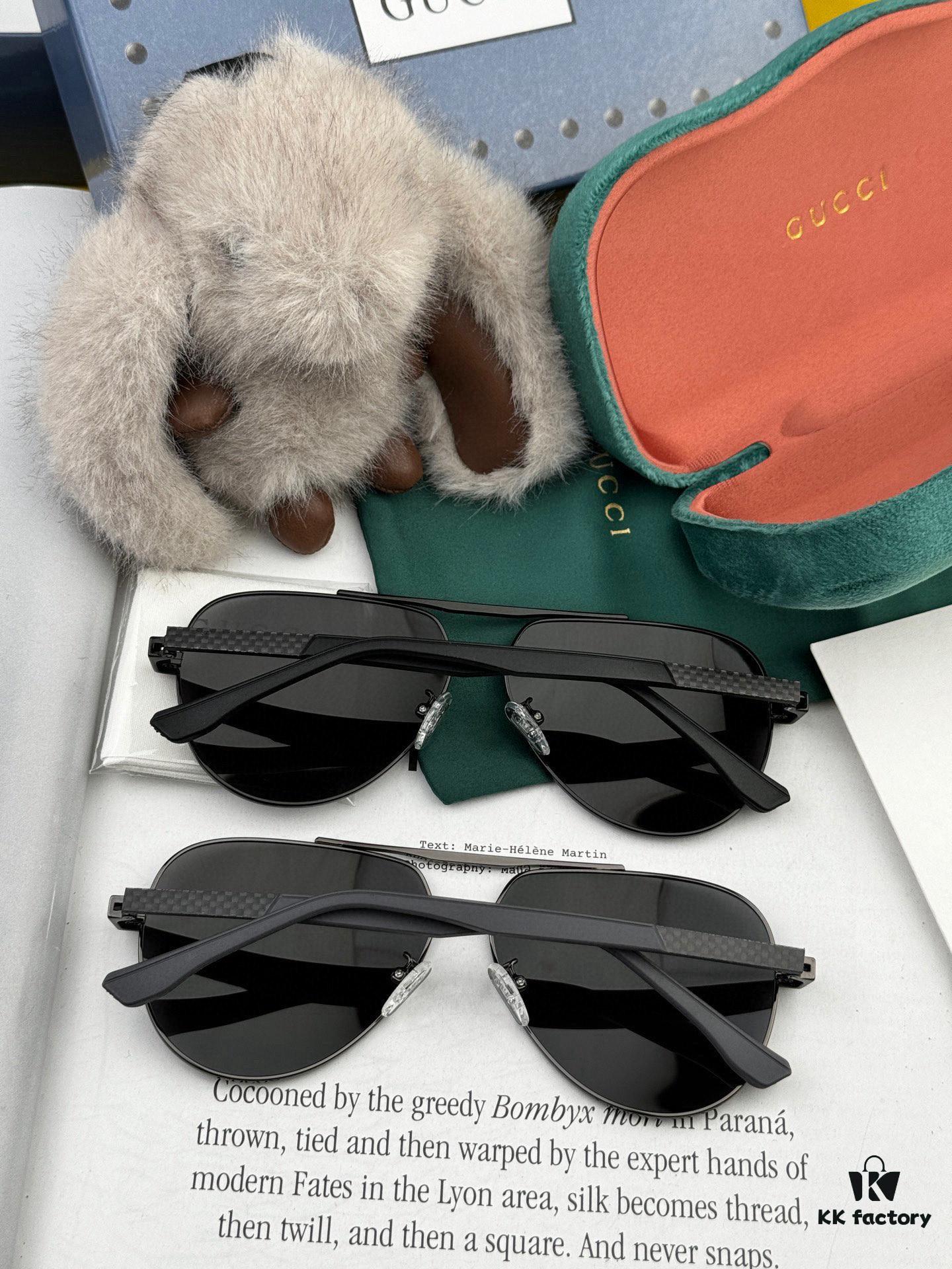 6931fe013a89a121ed54e329 Gucci High-Quality Unisex Sunglasses with Imported Polarized Lenses, Stylish Oversized Aviator Sun Glasses for Men and Women, UV Protection for Driving, Fishing, and Outdoor Use - Model G9204
