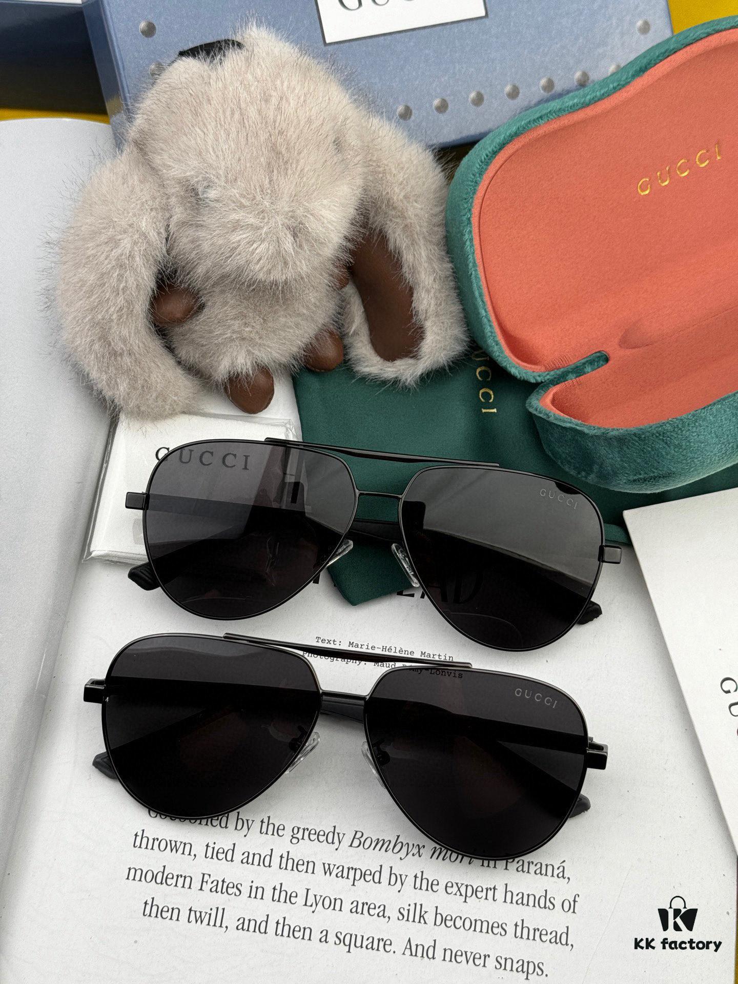 6931fe013a89a121ed54e32a Gucci High-Quality Unisex Sunglasses with Imported Polarized Lenses, Stylish Oversized Aviator Sun Glasses for Men and Women, UV Protection for Driving, Fishing, and Outdoor Use - Model G9204