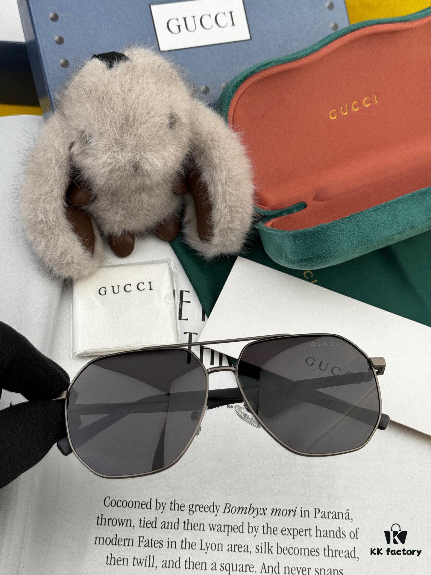 6931fe033a89a121ed54e340 Gucci High-Quality Unisex Sunglasses, Imported Polarized Lenses, Aviator Style, UV Protection, Slimming Design for Driving and Fishing