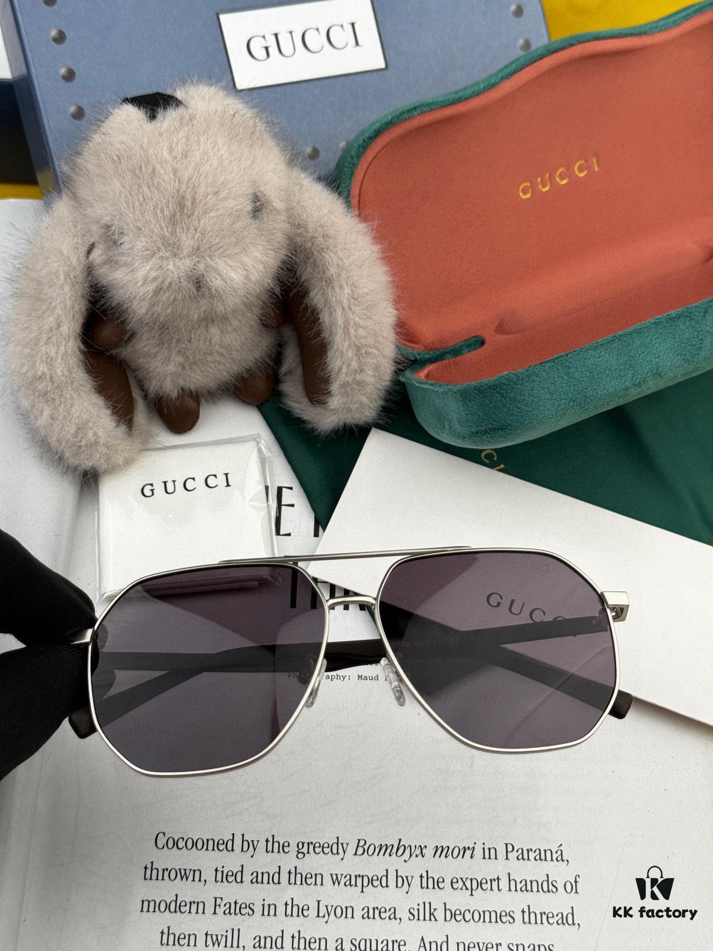 6931fe033a89a121ed54e341 Gucci High-Quality Unisex Sunglasses, Imported Polarized Lenses, Aviator Style, UV Protection, Slimming Design for Driving and Fishing