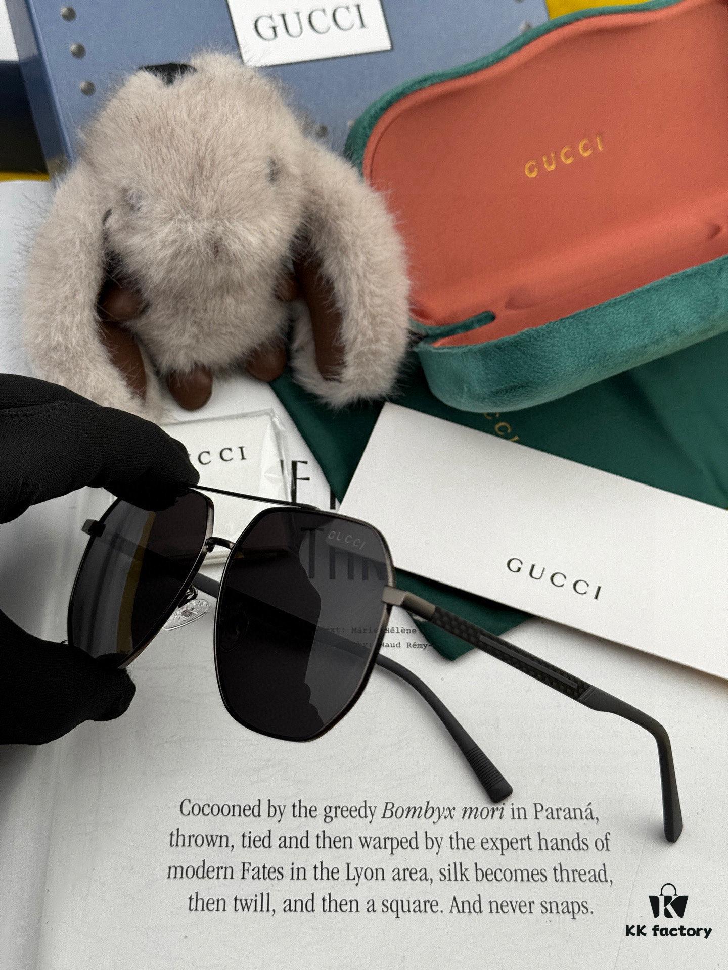 6931fe033a89a121ed54e342 Gucci High-Quality Unisex Sunglasses, Imported Polarized Lenses, Aviator Style, UV Protection, Slimming Design for Driving and Fishing