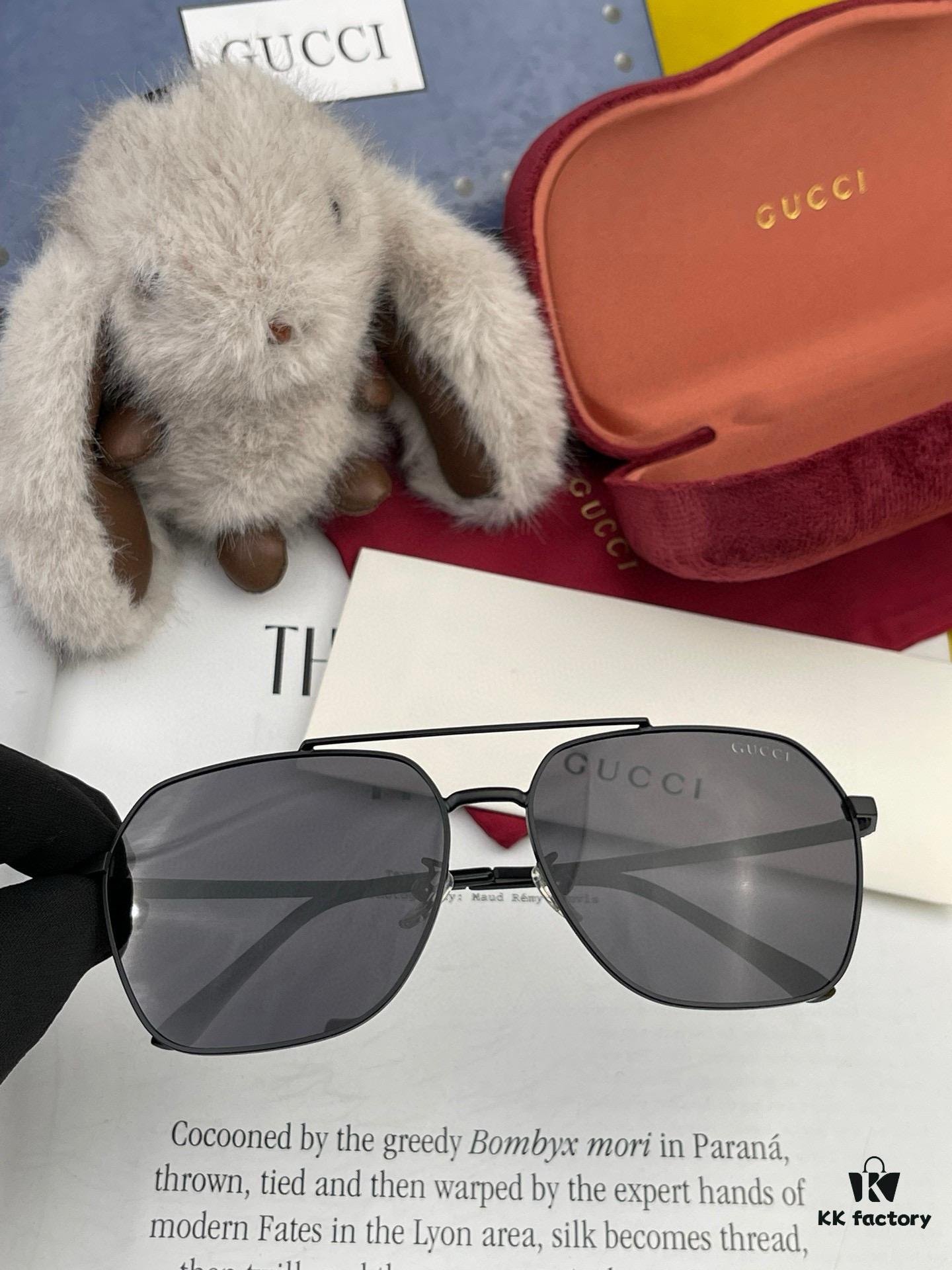 6931fe053a89a121ed54e35c Gucci High-Quality Unisex Sunglasses, Imported Polarized Lenses by Polaroid, Aviator Style, UV Protection, Slimming and Versatile Design for Driving, Fishing, and Outdoor Use, Model: 0863