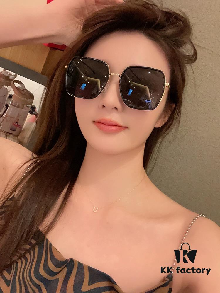 6931fe063a89a121ed54e36c GUCCI 2025 Spring New Arrival Latest Square Frame Sunglasses, Favored by Influencers for Full Charm and Playful Sweetness