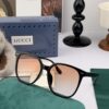 GUCCI GG Round Frame Sunglasses, Perfect Quality, Unique Design, Unisex Style for Men and Women, Fashionable and Versatile, Featured at Fashion Week, Elegant Craftsmanship, Couples' Matching Pair