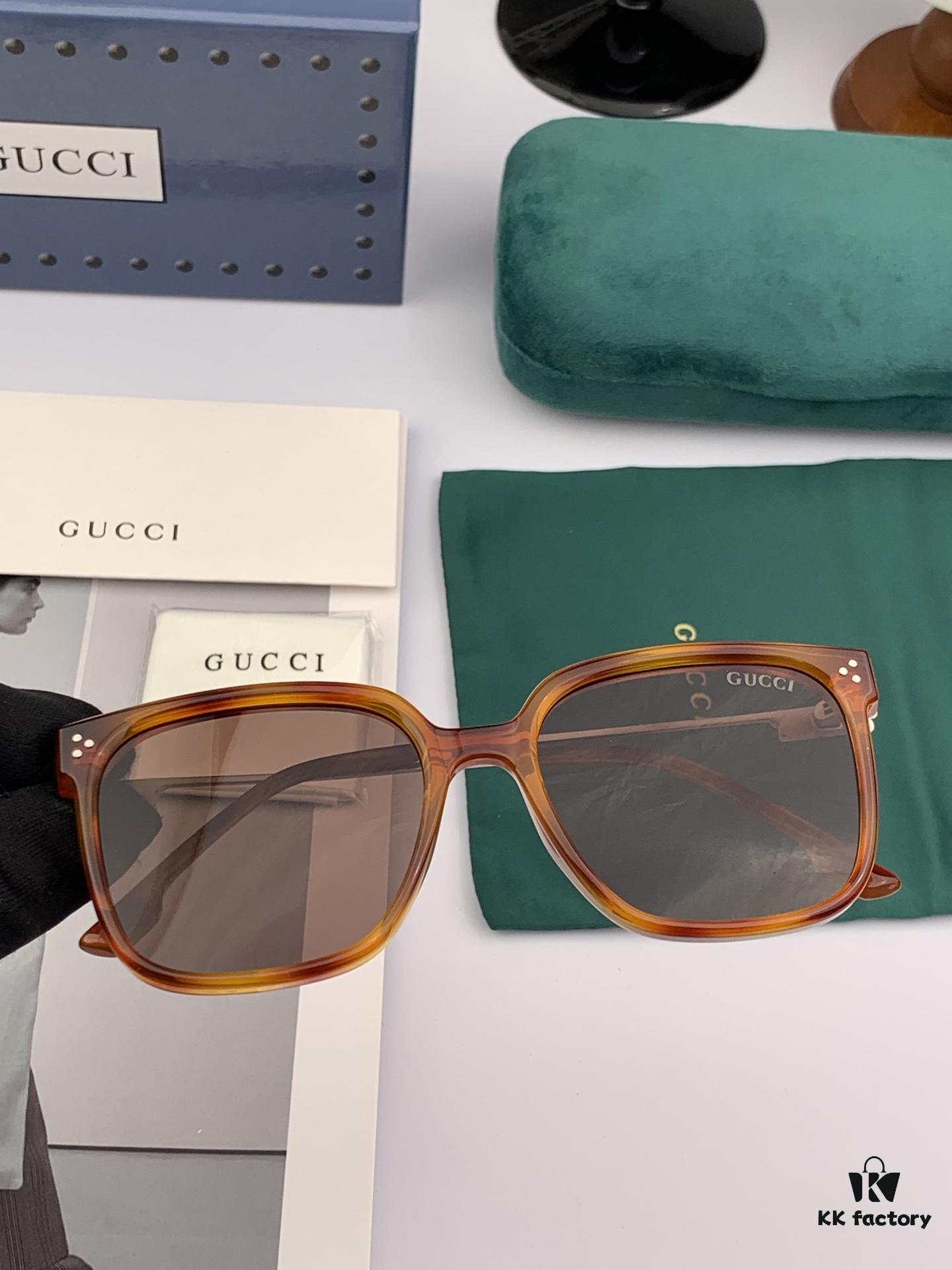 6931fe093a89a121ed54e37f GUCCI 2025 Spring New Arrival Trendy Fashion Square Polarized Sunglasses High-Quality Comfortable Wear Influencer Style Women's HD Nylon Polarized Sunglasses 🕶️ High-Quality TR Frame Model: G7108