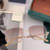 GUCCI Volcano Rain Umbrella Fashion Frameless Sunglasses Lenses Top Luxury High Quality Women's Driving Sunglasses Model: G6250