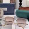 GUCCI Volcano Rain Umbrella Fashion Frameless Sunglasses Lenses Top Luxury High Quality Women's Driving Sunglasses Model: G6250