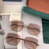 GUCCI Volcano Rain Umbrella Fashion Frameless Sunglasses Lenses Top Luxury High Quality Women's Driving Sunglasses Model: G6250