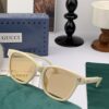 6931fe0c3a89a121ed54e3a2 Gucci Classic Small Frame Design Sunglasses, Flattering on All Face Shapes, Perfect with Coats or Dresses, Stylish and Elegant, Nylon Polarized Lenses for UV Protection, Model: G35504