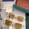 6931fe0c3a89a121ed54e3a8 Gucci Classic Small Frame Design Sunglasses, Flattering on All Face Shapes, Perfect with Coats or Dresses, Stylish and Elegant, Nylon Polarized Lenses for UV Protection, Model: G35504