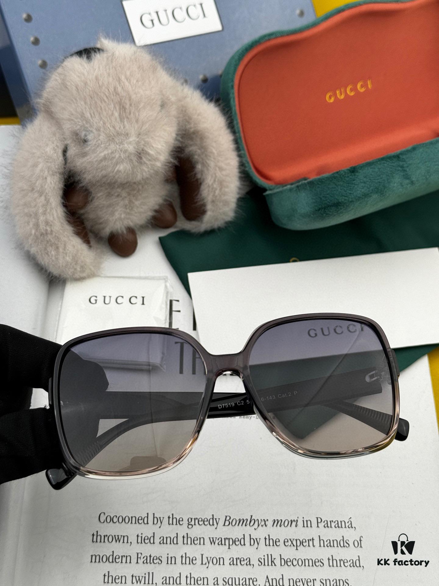 6931fe0c3a89a121ed54e3ad GUCCI 2025 New Arrival Trendy Fashion Square Sunglasses Comfortable Fit Influencer Style Women's HD Thick Polarized Sunglasses