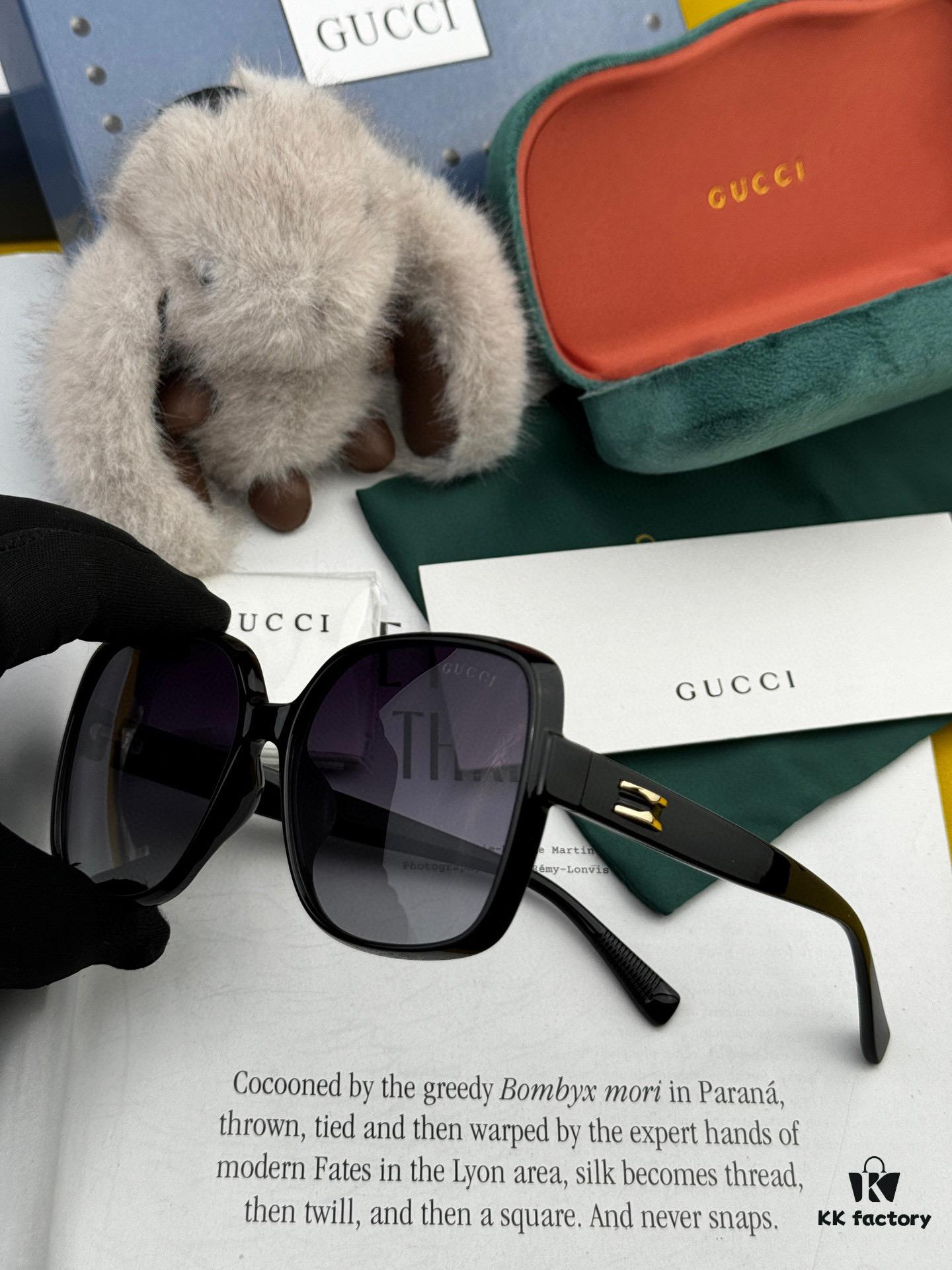 6931fe0c3a89a121ed54e3ae GUCCI 2025 New Arrival Trendy Fashion Square Sunglasses Comfortable Fit Influencer Style Women's HD Thick Polarized Sunglasses
