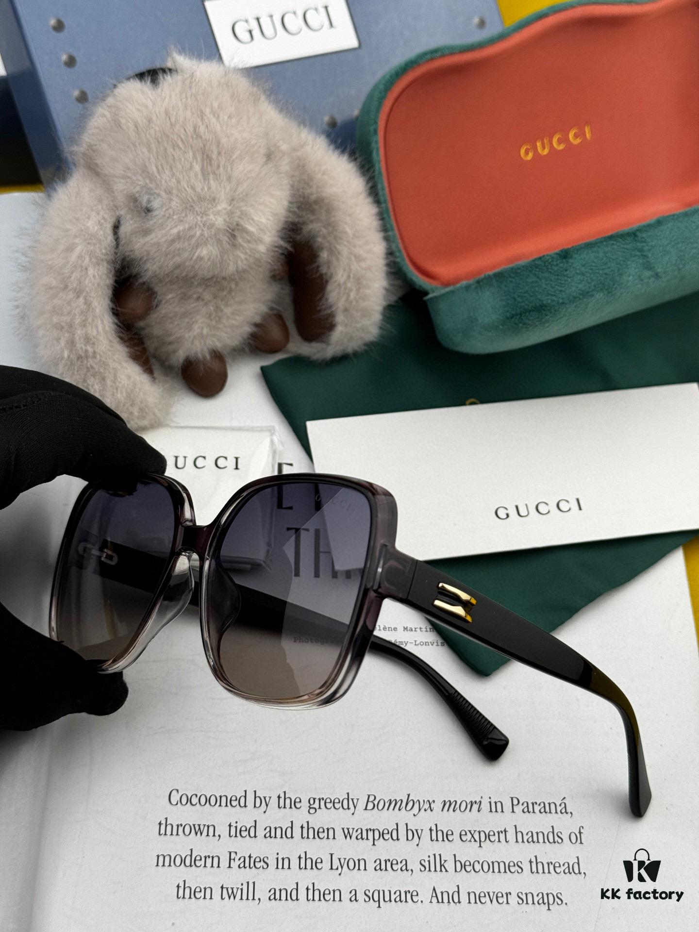 6931fe0d3a89a121ed54e3af GUCCI 2025 New Arrival Trendy Fashion Square Sunglasses Comfortable Fit Influencer Style Women's HD Thick Polarized Sunglasses