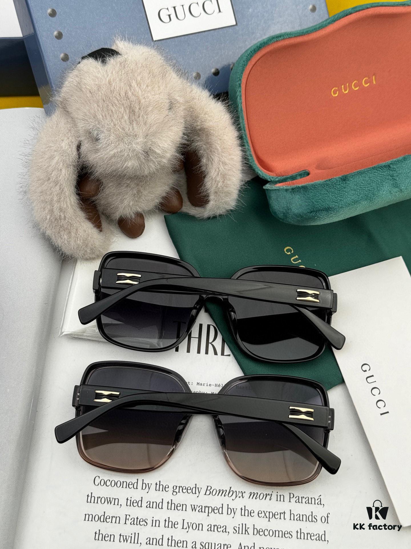 6931fe0d3a89a121ed54e3b0 GUCCI 2025 New Arrival Trendy Fashion Square Sunglasses Comfortable Fit Influencer Style Women's HD Thick Polarized Sunglasses