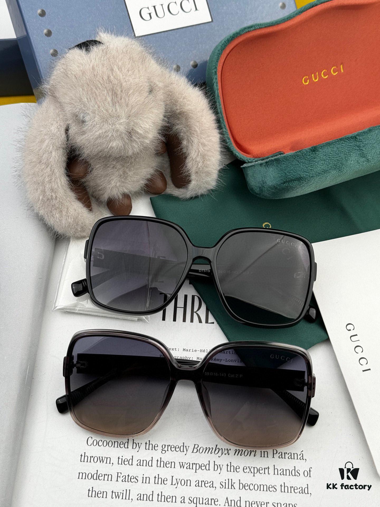 6931fe0d3a89a121ed54e3b1 GUCCI 2025 New Arrival Trendy Fashion Square Sunglasses Comfortable Fit Influencer Style Women's HD Thick Polarized Sunglasses