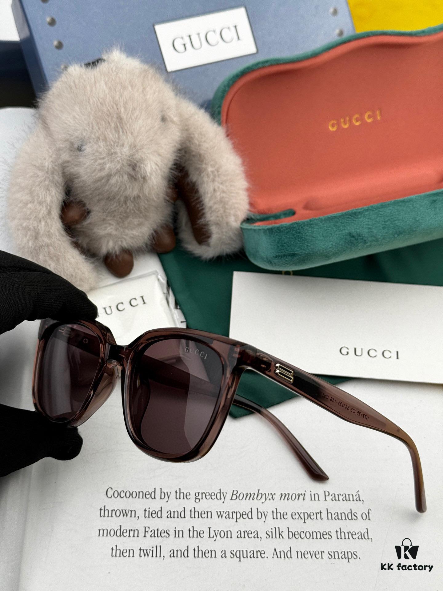 6931fe0d3a89a121ed54e3b7 GUCCI 2025 Spring New Arrival Trendy Fashion Square Polarized Sunglasses High-Quality Comfortable Wear Influencer Style Nylon Polarized Sunglasses for Women 🕶️ High-Quality TR Frame Model: G57712