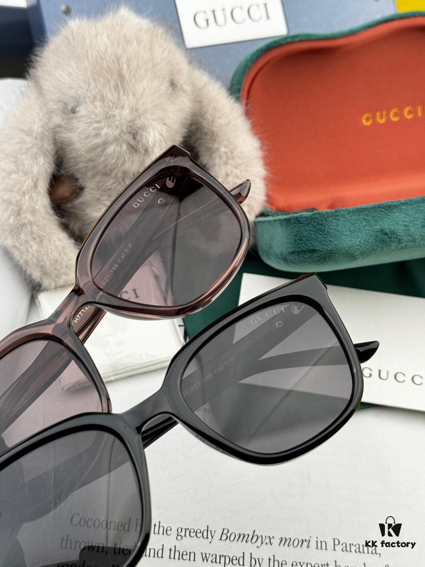 6931fe0d3a89a121ed54e3b8 GUCCI 2025 Spring New Arrival Trendy Fashion Square Polarized Sunglasses High-Quality Comfortable Wear Influencer Style Nylon Polarized Sunglasses for Women 🕶️ High-Quality TR Frame Model: G57712