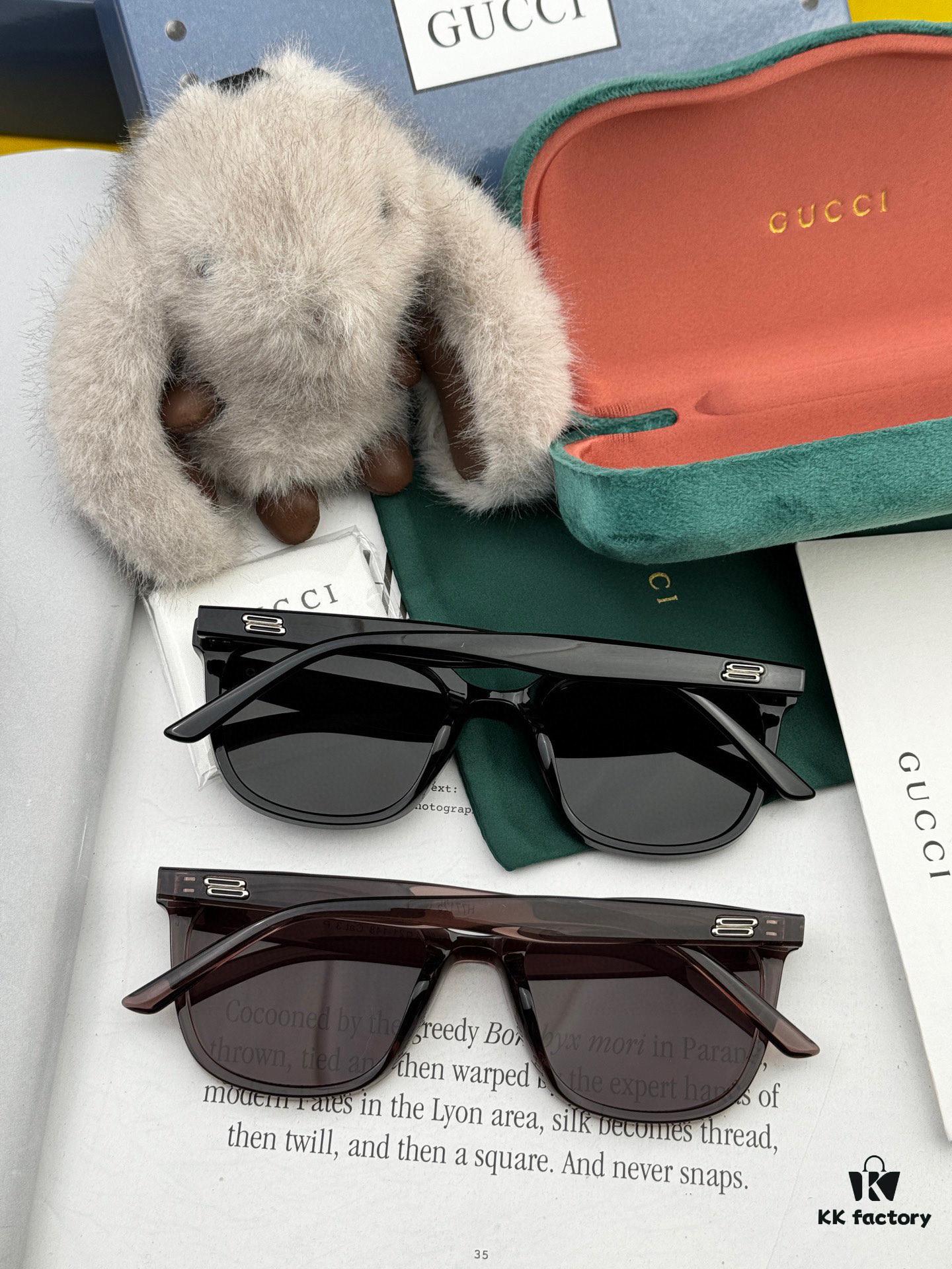 6931fe0d3a89a121ed54e3b9 GUCCI 2025 Spring New Arrival Trendy Fashion Square Polarized Sunglasses High-Quality Comfortable Wear Influencer Style Nylon Polarized Sunglasses for Women 🕶️ High-Quality TR Frame Model: G57712