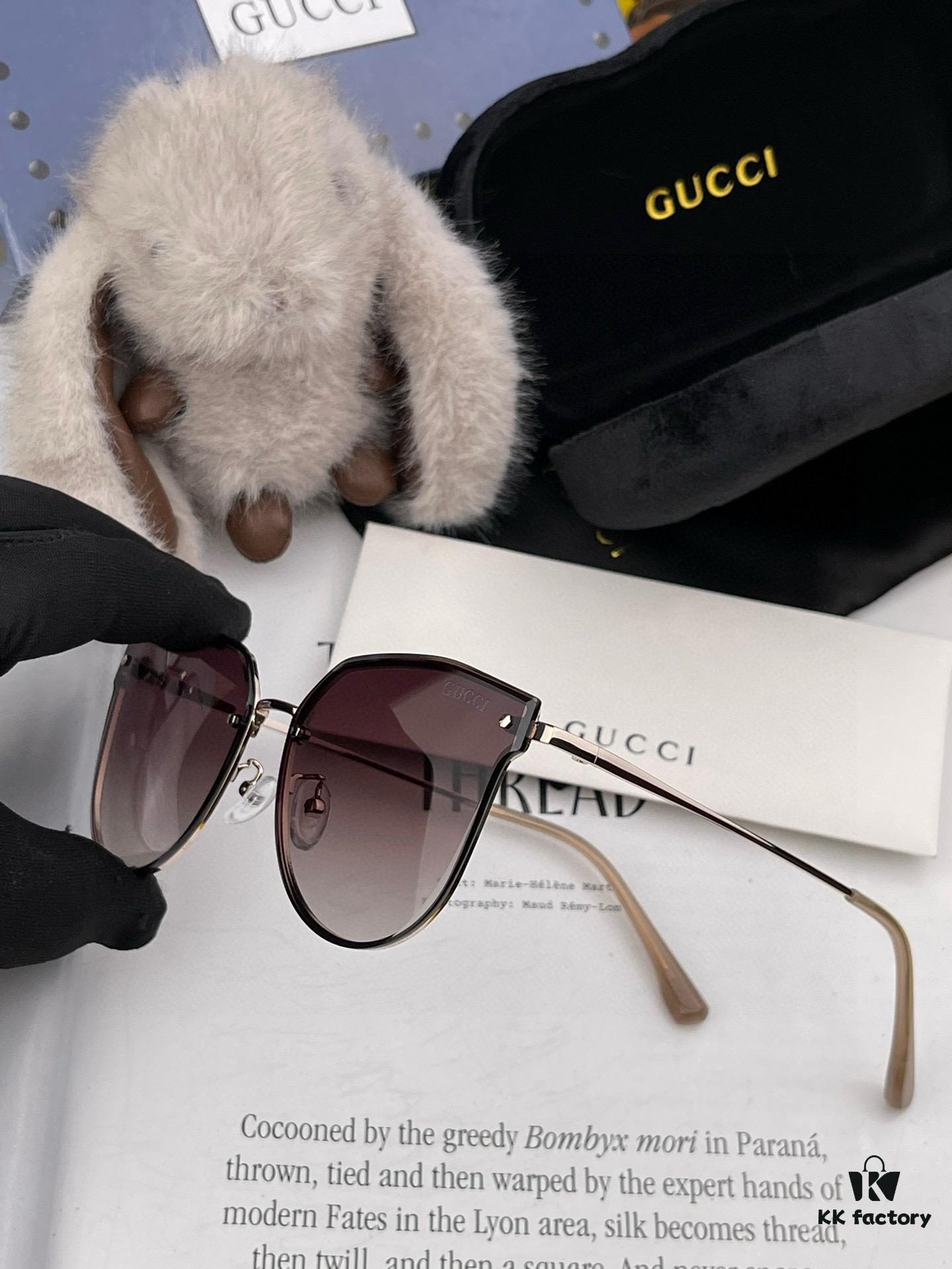 6931fe103a89a121ed54e3d8 GUCCI 2025 Spring New Arrival Frameless Sunglasses, Latest Trendsetter Style with Excellent Metal Finish and Flattering Fit