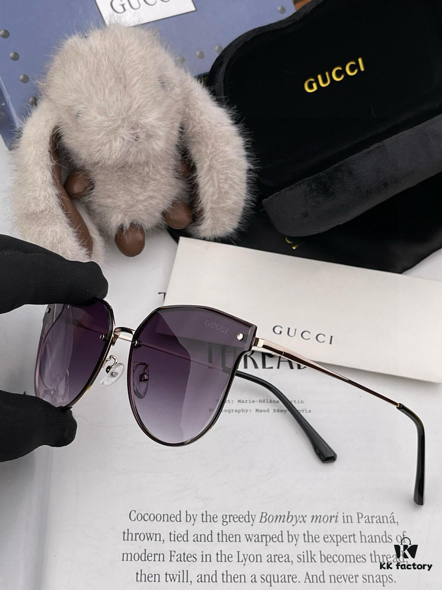 6931fe103a89a121ed54e3d9 GUCCI 2025 Spring New Arrival Frameless Sunglasses, Latest Trendsetter Style with Excellent Metal Finish and Flattering Fit