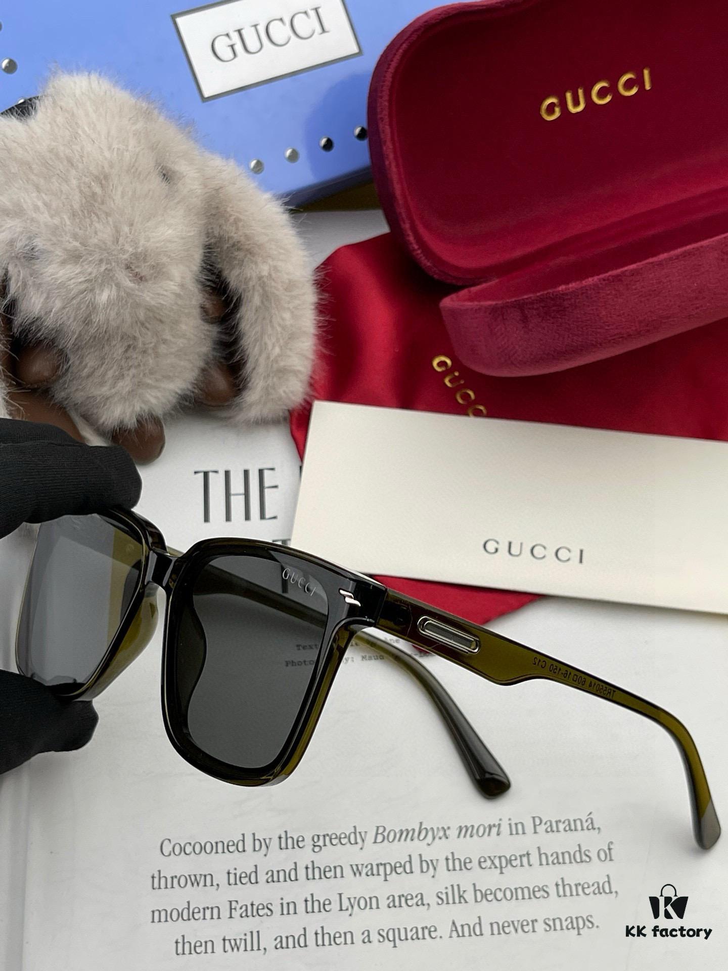 6931fe113a89a121ed54e3ef GUCCI 2025 Spring New Arrival Trendy Fashion Square Polarized Sunglasses High-Quality Comfortable Wear Influencer Style HD Nylon Polarized Sunglasses for Women 🕶️ High-Quality TR Frame Model: G65501