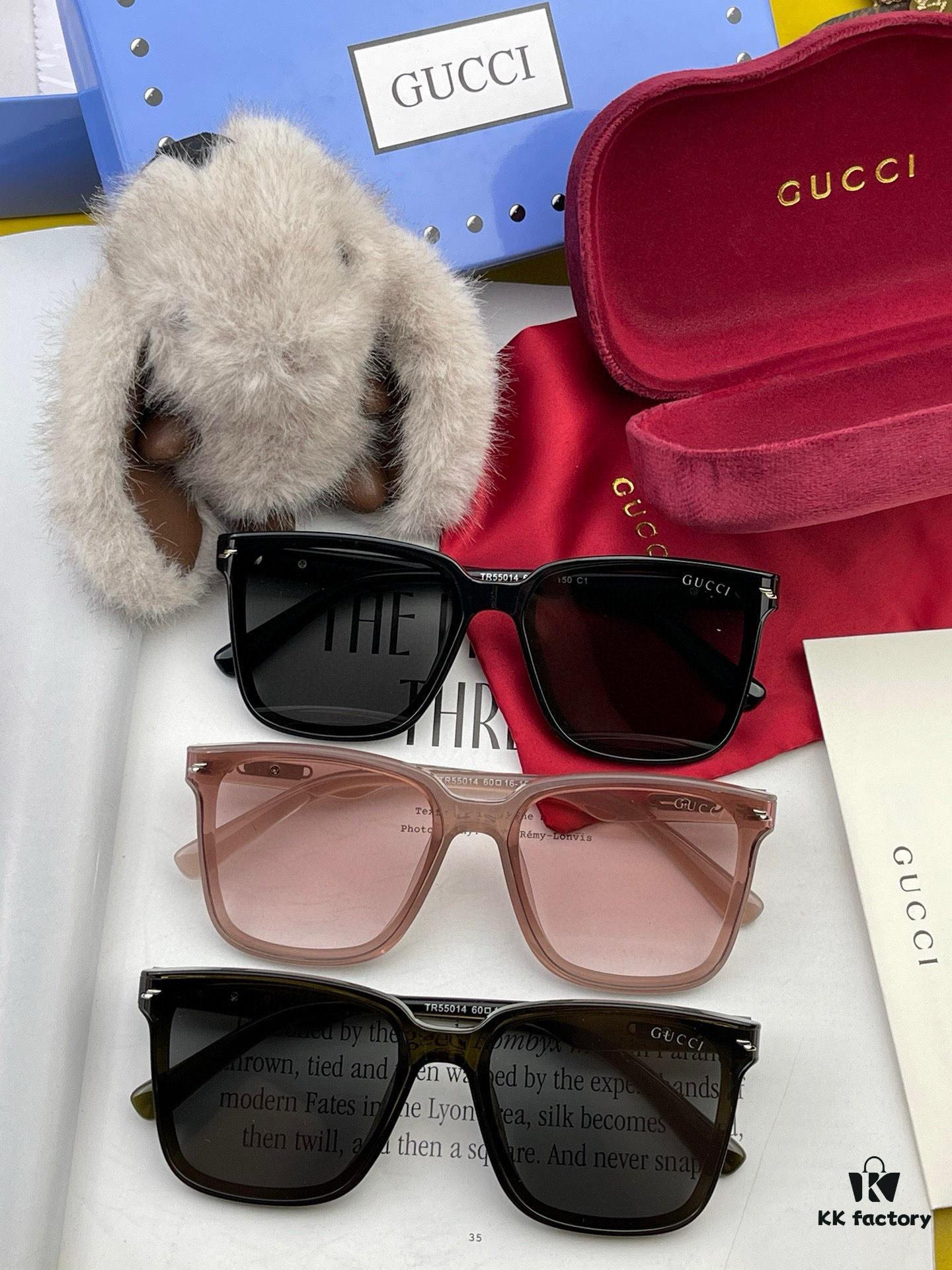 6931fe113a89a121ed54e3f0 GUCCI 2025 Spring New Arrival Trendy Fashion Square Polarized Sunglasses High-Quality Comfortable Wear Influencer Style HD Nylon Polarized Sunglasses for Women 🕶️ High-Quality TR Frame Model: G65501