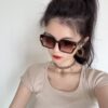 6931fe133a89a121ed54e404 GUCCI 2025 Spring New Arrival Trendy Fashion Square Frame Sunglasses High Quality Comfortable Wear Influencer Style Shades Model: G6130