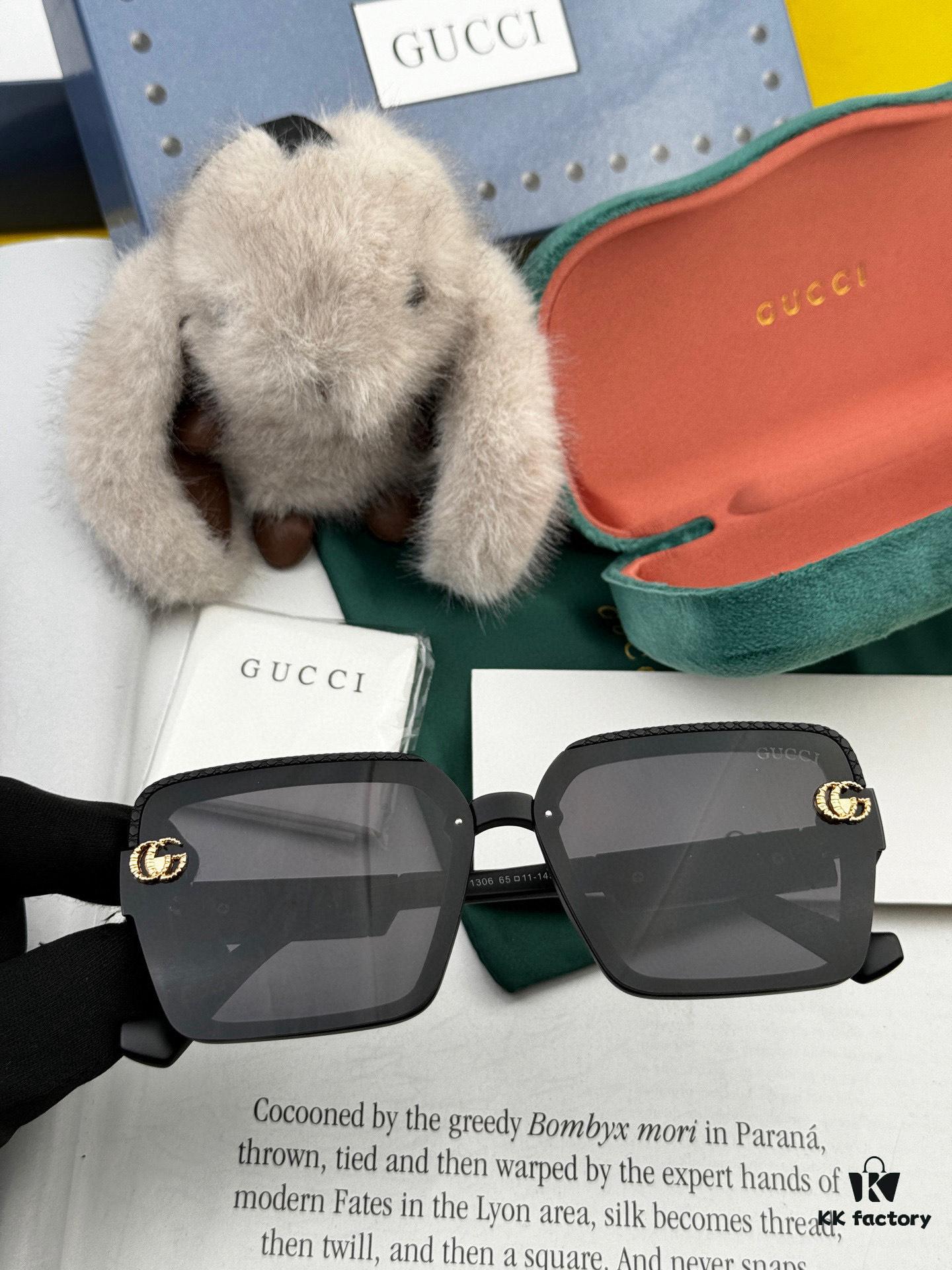 6931fe133a89a121ed54e405 GUCCI 2025 Spring New Arrival Trendy Fashion Square Frame Sunglasses High Quality Comfortable Wear Influencer Style Shades Model: G6130