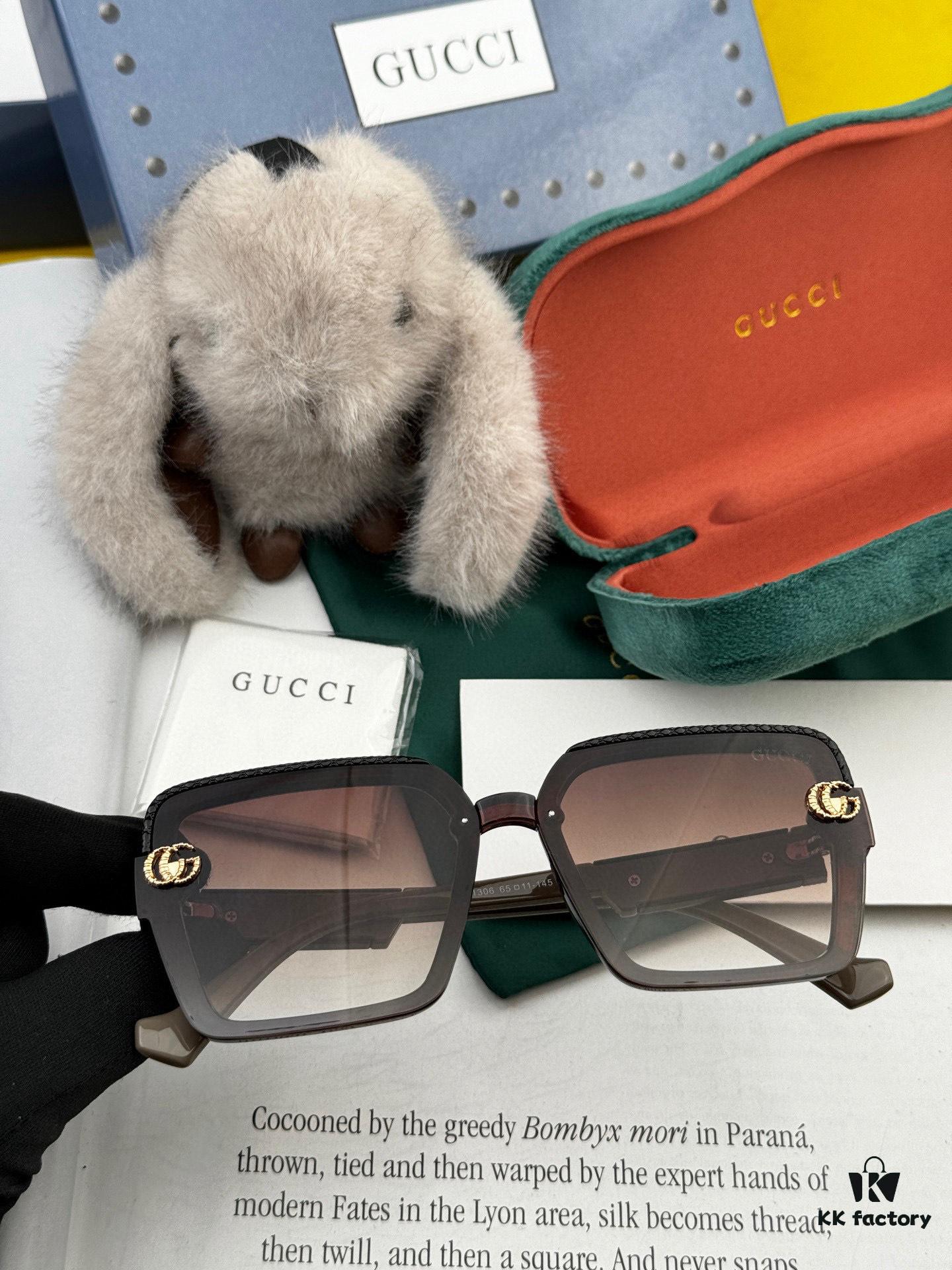 6931fe133a89a121ed54e406 GUCCI 2025 Spring New Arrival Trendy Fashion Square Frame Sunglasses High Quality Comfortable Wear Influencer Style Shades Model: G6130