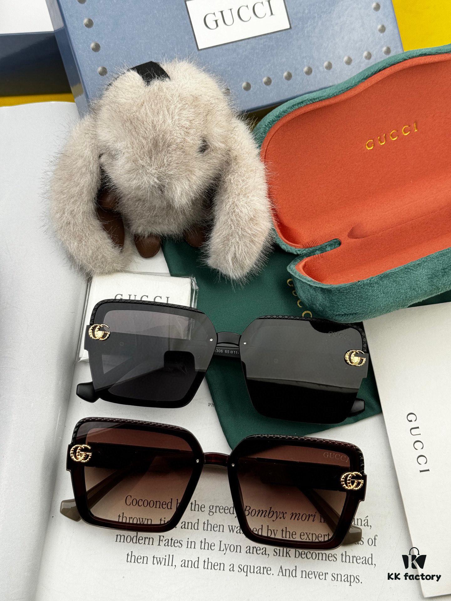 6931fe133a89a121ed54e40b GUCCI 2025 Spring New Arrival Trendy Fashion Square Frame Sunglasses High Quality Comfortable Wear Influencer Style Shades Model: G6130