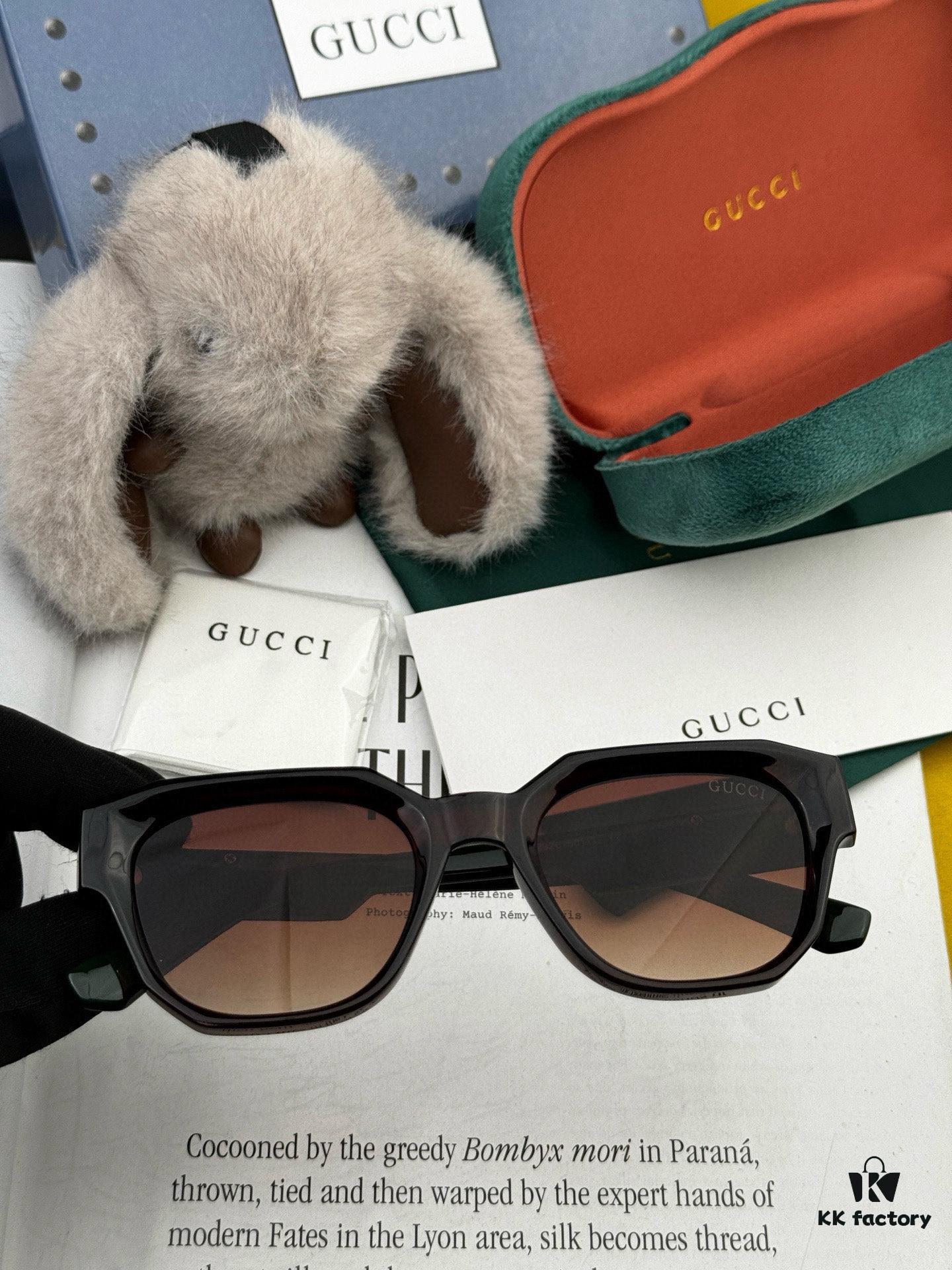 6931fe153a89a121ed54e421 【GUCCI】2025 Spring New Arrival Trendy Fashion Square Frame Sunglasses High Quality Comfortable Fit Influencer Style Model: G0232