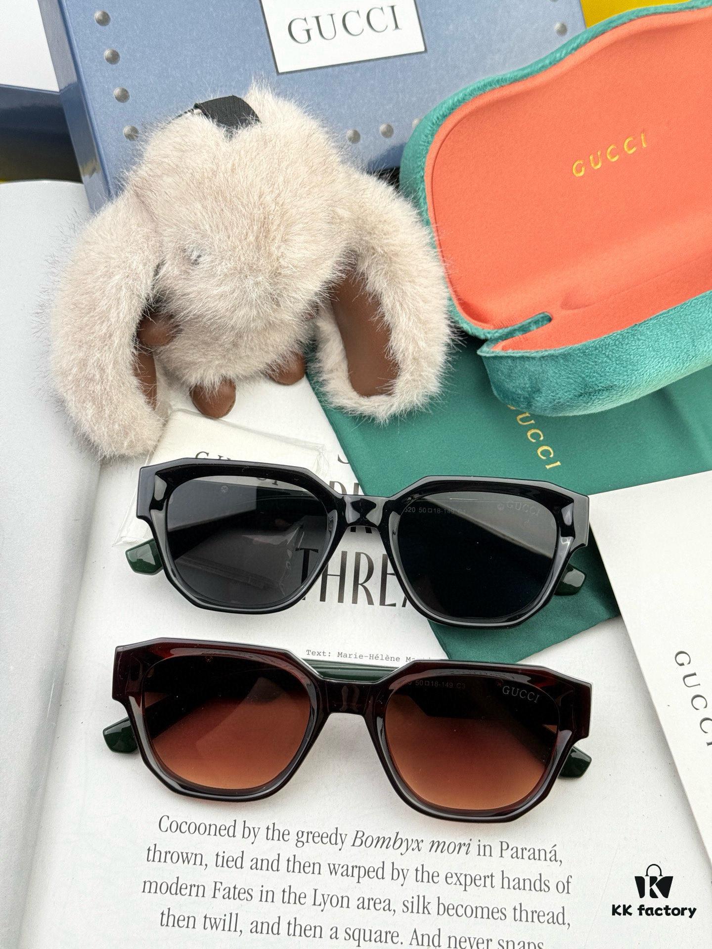 6931fe153a89a121ed54e426 【GUCCI】2025 Spring New Arrival Trendy Fashion Square Frame Sunglasses High Quality Comfortable Fit Influencer Style Model: G0232