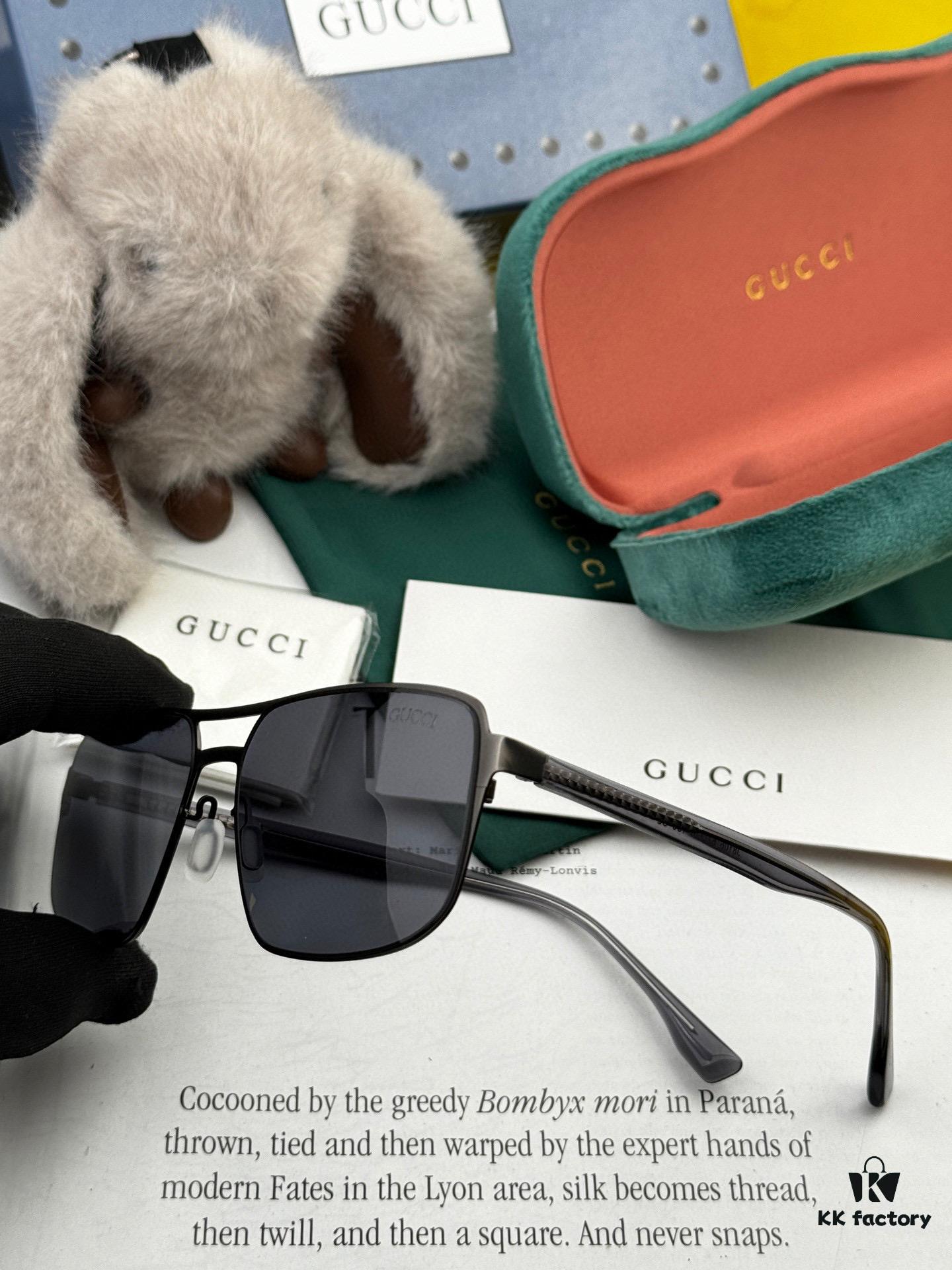 6931fe163a89a121ed54e42e GUCCI Men's Colorful Pilot Polarized Sunglasses