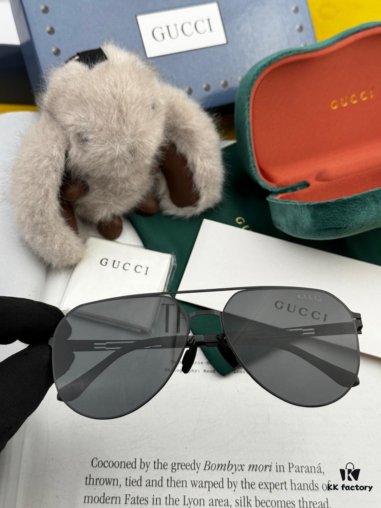 6931fe163a89a121ed54e432 GUCCI 2025 New Unisex Polygonal Sunglasses G2885, Electroplated Finish, Never Fades, Ultra-Lightweight and Highly Elastic, Screw-Free Design, Crush-Resistant Frame, High-Definition Nylon Lenses