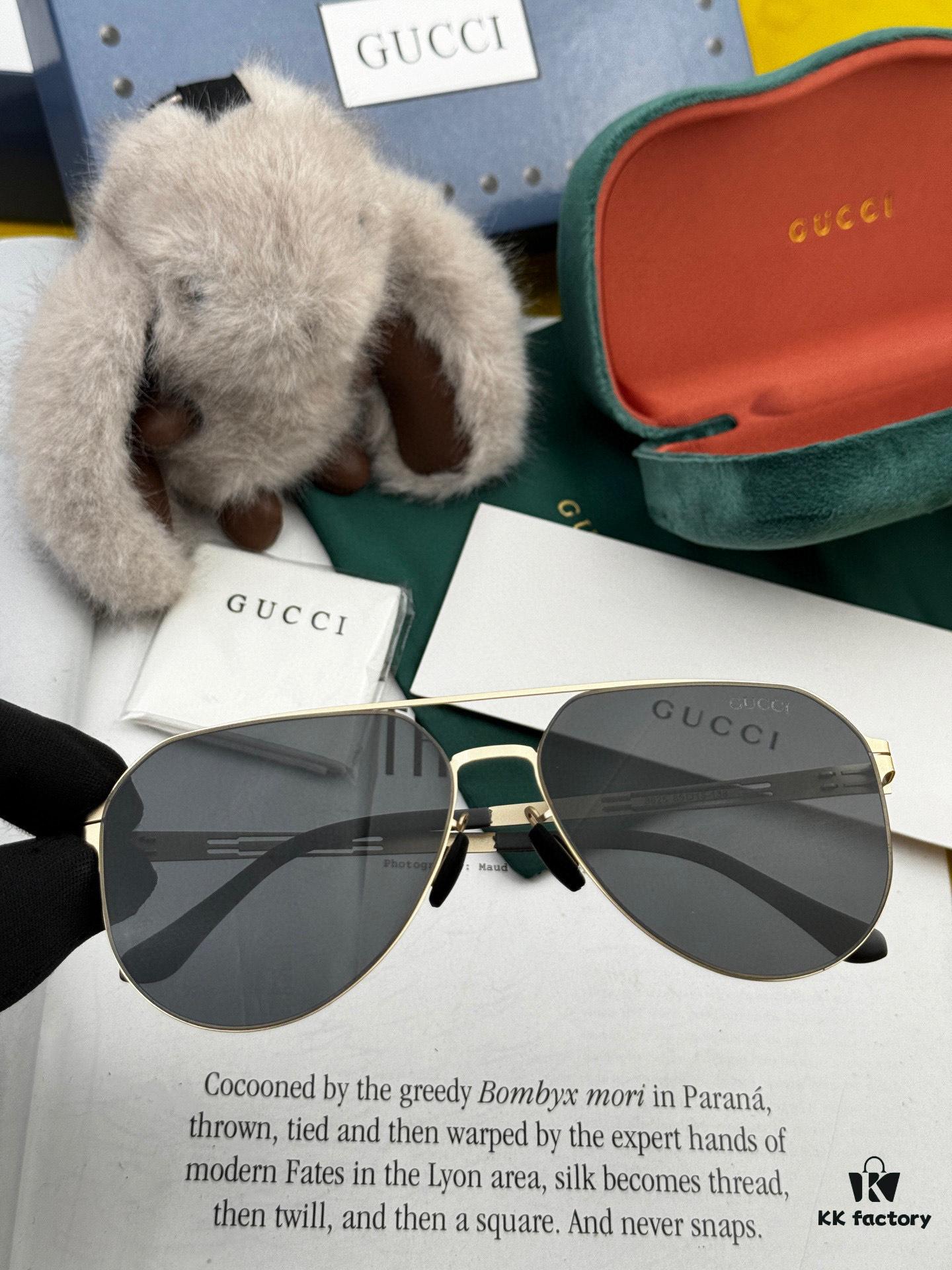 6931fe163a89a121ed54e433 GUCCI 2025 New Unisex Polygonal Sunglasses G2885, Electroplated Finish, Never Fades, Ultra-Lightweight and Highly Elastic, Screw-Free Design, Crush-Resistant Frame, High-Definition Nylon Lenses