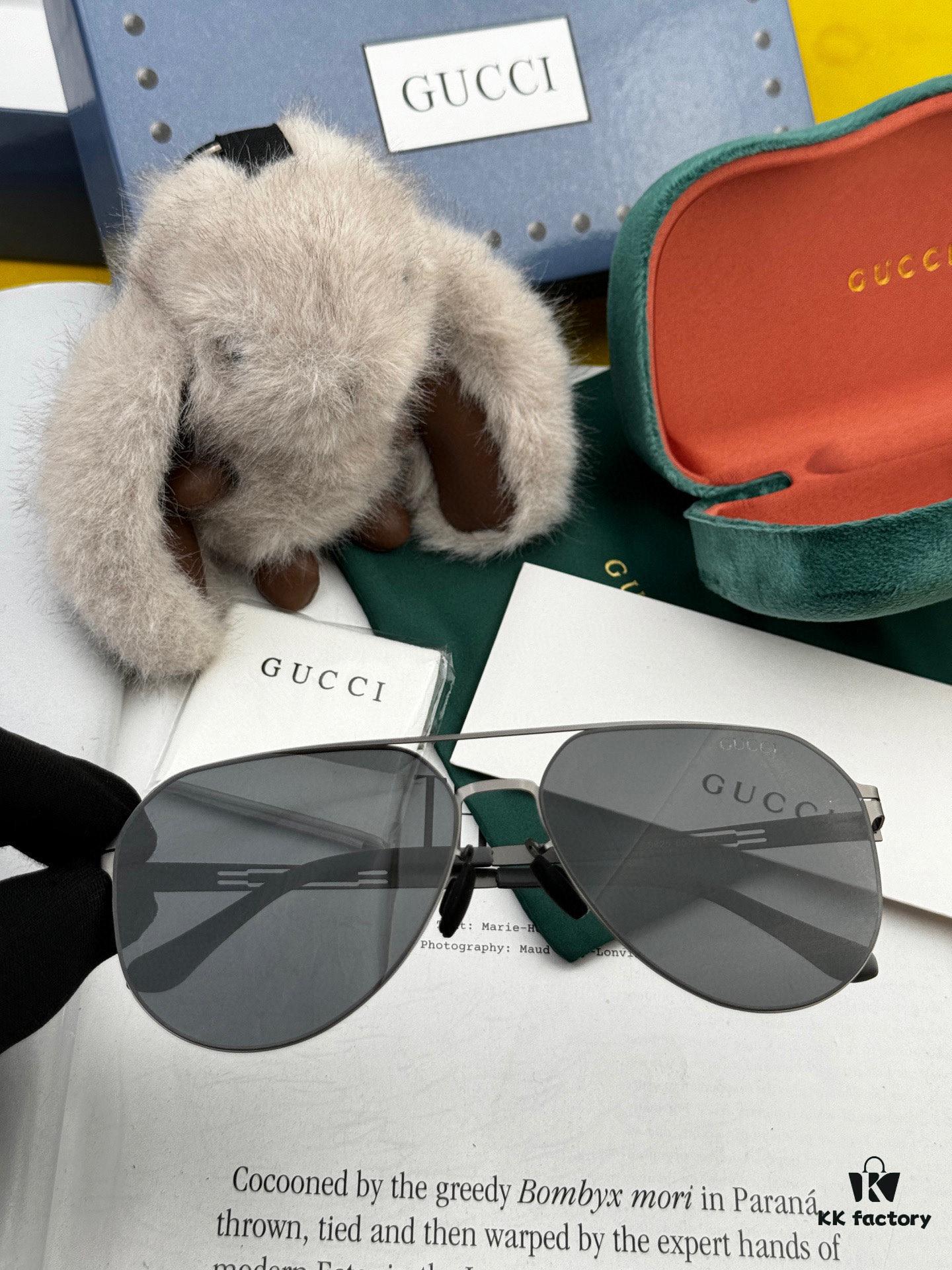 6931fe163a89a121ed54e434 GUCCI 2025 New Unisex Polygonal Sunglasses G2885, Electroplated Finish, Never Fades, Ultra-Lightweight and Highly Elastic, Screw-Free Design, Crush-Resistant Frame, High-Definition Nylon Lenses