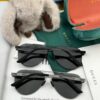 GUCCI 2025 New Unisex Polygonal Sunglasses G8882, Electroplated Finish, Never Fades, Ultra-Lightweight and Highly Elastic, Screw-Free Design, Unbreakable Frame, HD Nylon Lenses, Premium Craftsmanship, Original Materials, Stylish and Universal Fit
