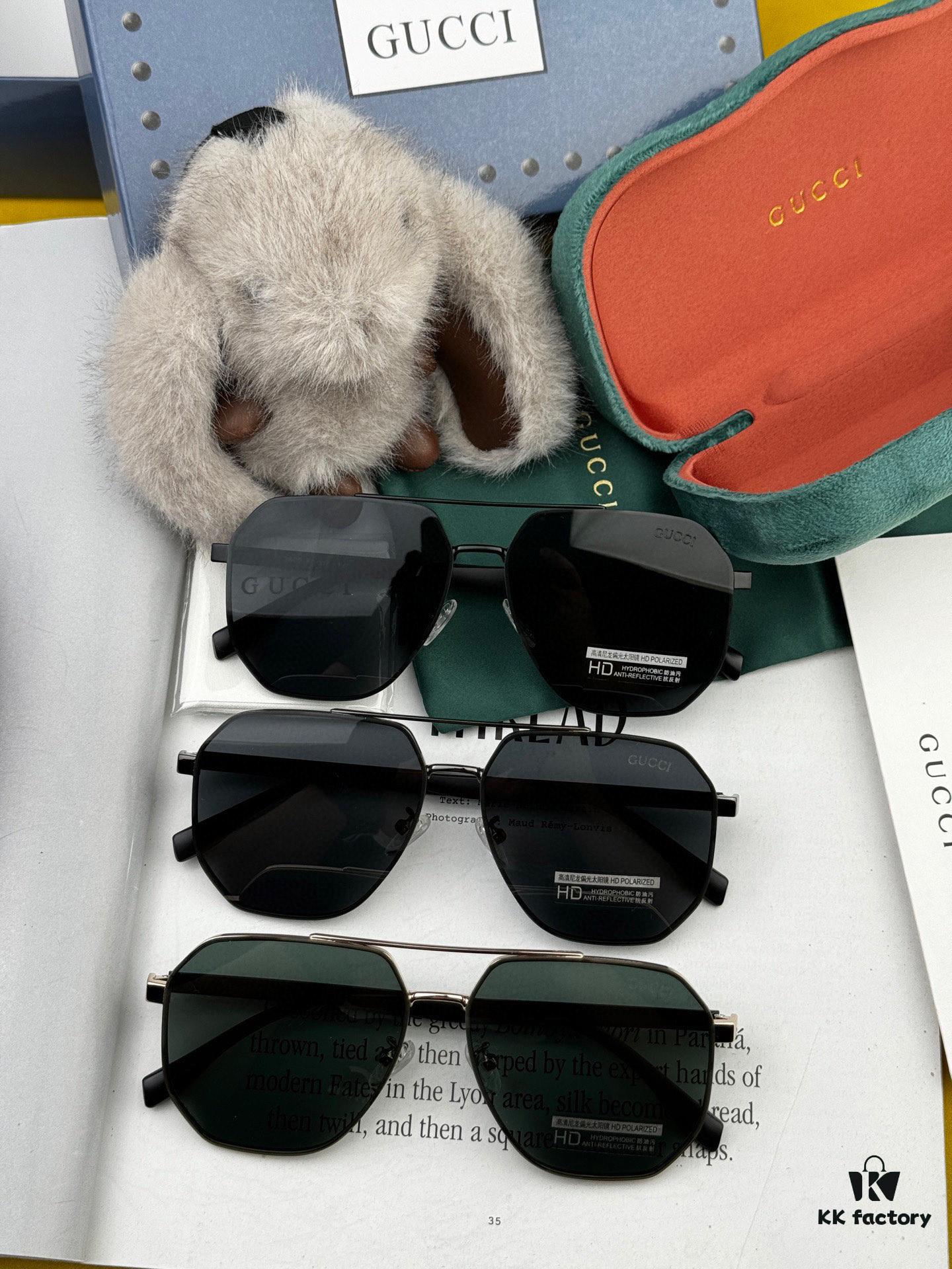 GUCCI 2025 New Unisex Polygonal Sunglasses G9380