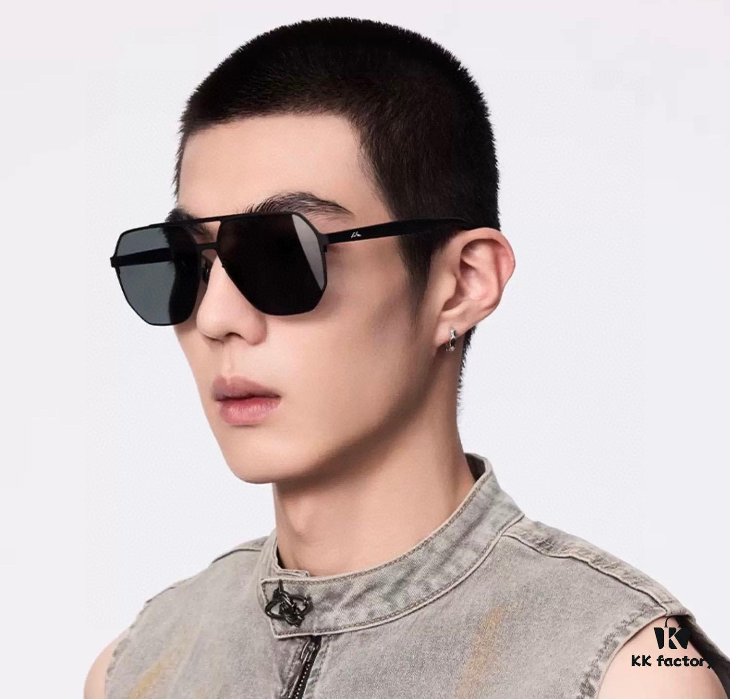 6931fe183a89a121ed54e44b GUCCI Men's Colorful Pilot Polarized Sunglasses