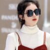 6931fe1d3a89a121ed54e490 TR Polarized Series Gucci Classic Square Frame Design, Universal Fit for All Face Shapes, Stylish with Coats or Dresses, Polarized Lenses for UV Protection Model: G9222 Sunglasses