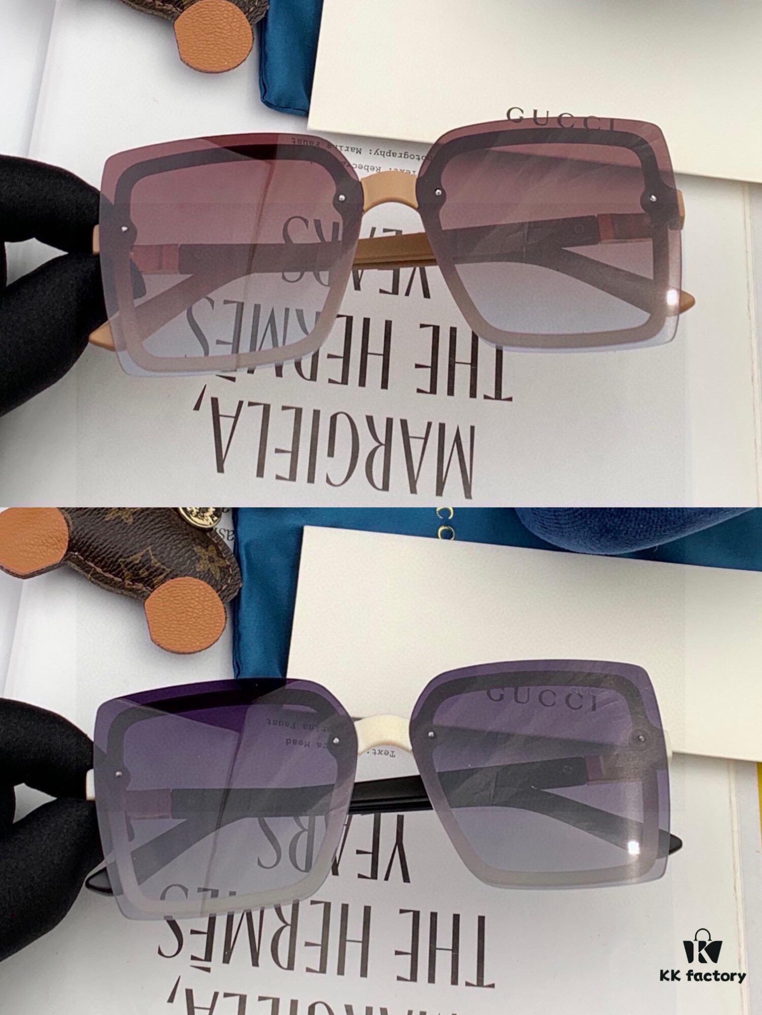 6931fe1e3a89a121ed54e495 TR Polarized Series Gucci Classic Square Frame Design, Universal Fit for All Face Shapes, Stylish with Coats or Dresses, Polarized Lenses for UV Protection Model: G9222 Sunglasses