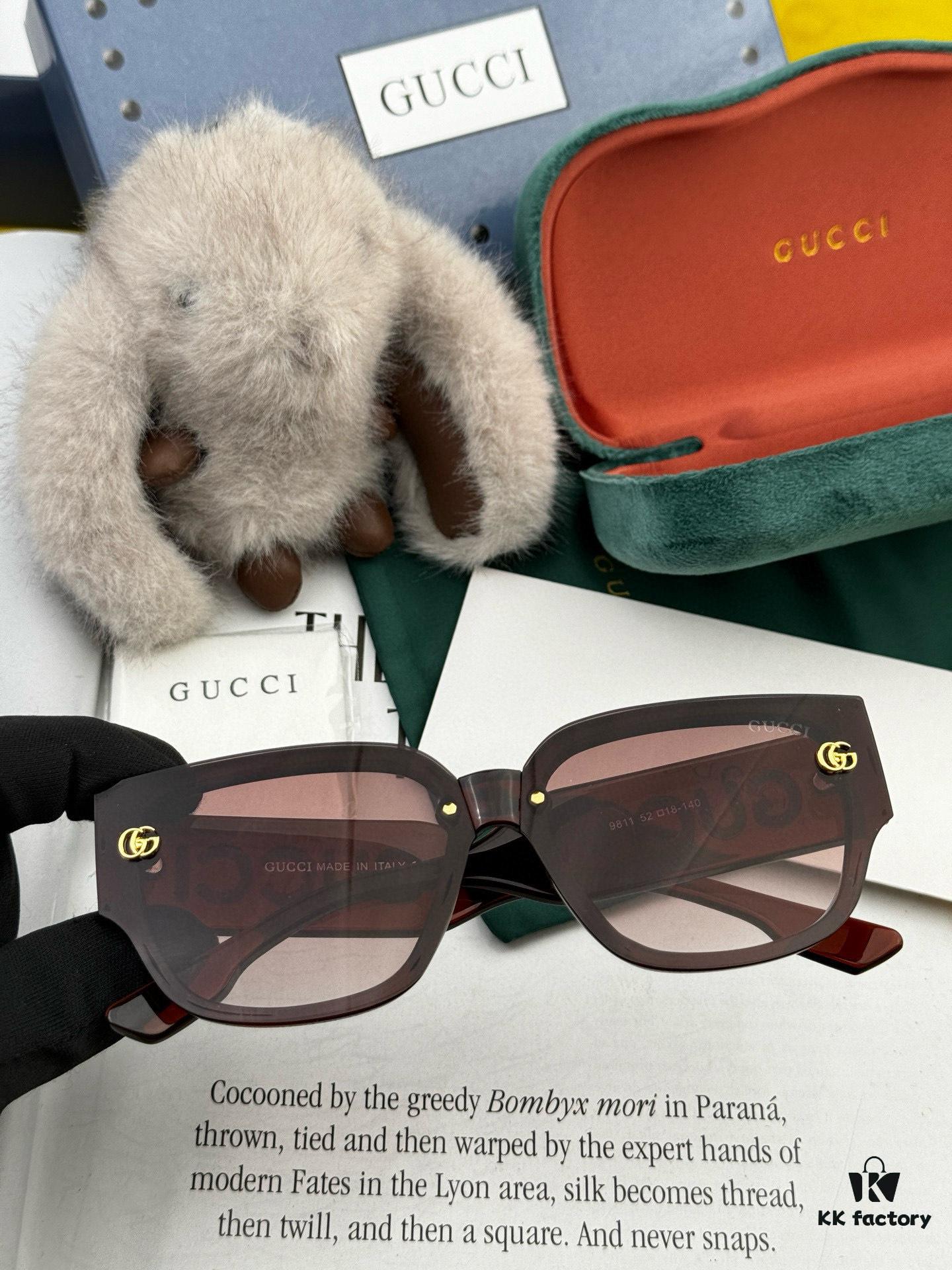 6931fe1e3a89a121ed54e499 【GUCCI】2025 Spring New Arrival Trendy Fashion Square Frame Sunglasses High Quality Comfortable Wear Influencer Favorite Model: G1981