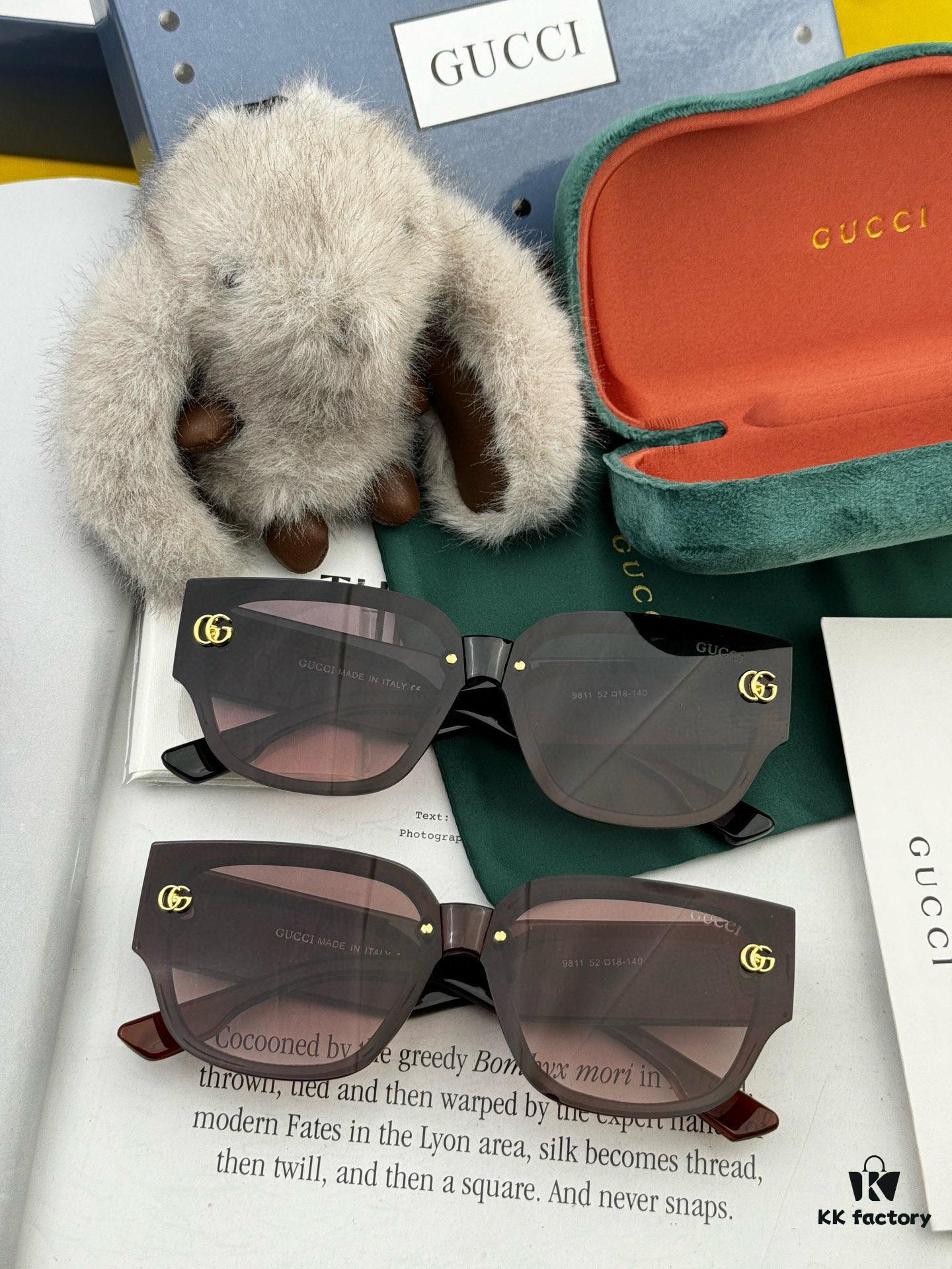 6931fe1e3a89a121ed54e49e 【GUCCI】2025 Spring New Arrival Trendy Fashion Square Frame Sunglasses High Quality Comfortable Wear Influencer Favorite Model: G1981