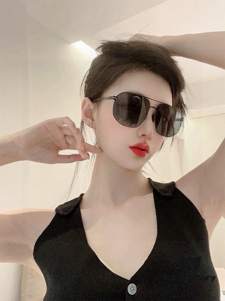 6931fe223a89a121ed54e4cc GUCCI 2025 New Unisex Polygonal Sunglasses Electroplated Non-Fading Ultra-Light Elastic Frame No Screws Crush-Resistant HD Nylon Lenses
