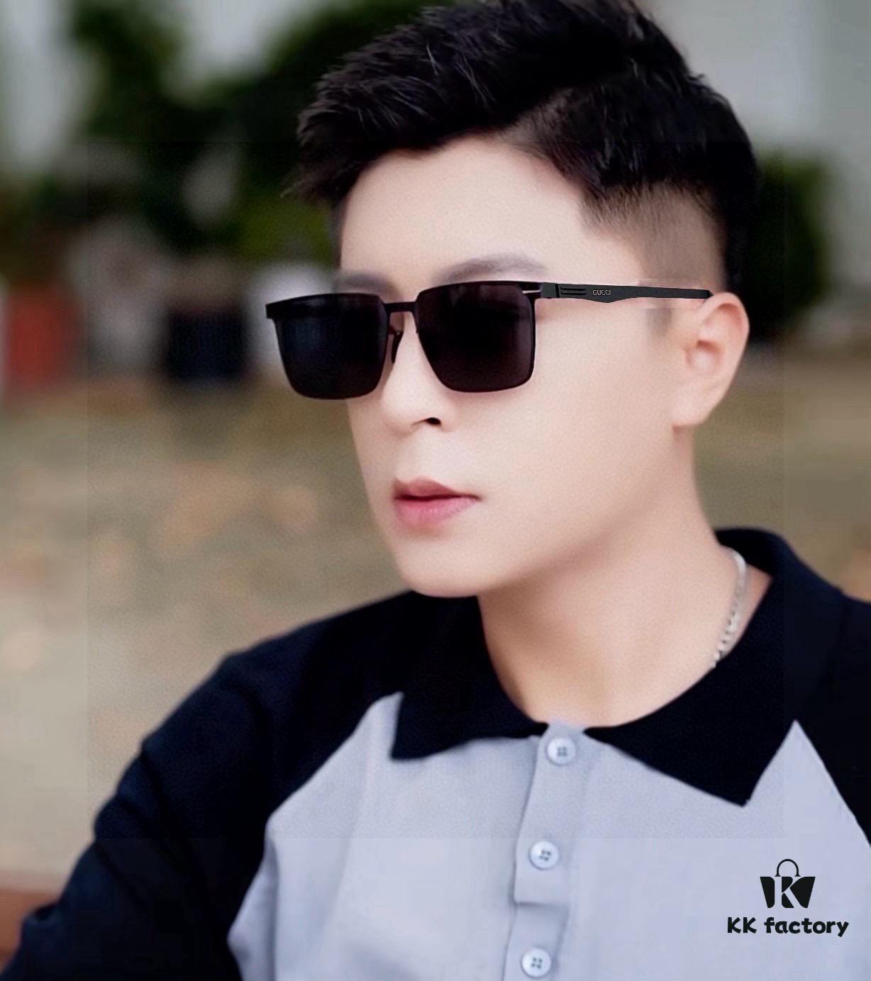6931fe233a89a121ed54e4df GUCCI 2025 New Unisex Polygonal Sunglasses G9881, Electroplated Finish, Non-Fading, Ultra-Lightweight and Highly Elastic Frame, Screw-Free Design, Crush-Resistant, High-Definition Nylon Lenses, Premium Craftsmanship, Original Materials, Stylish and Versatile