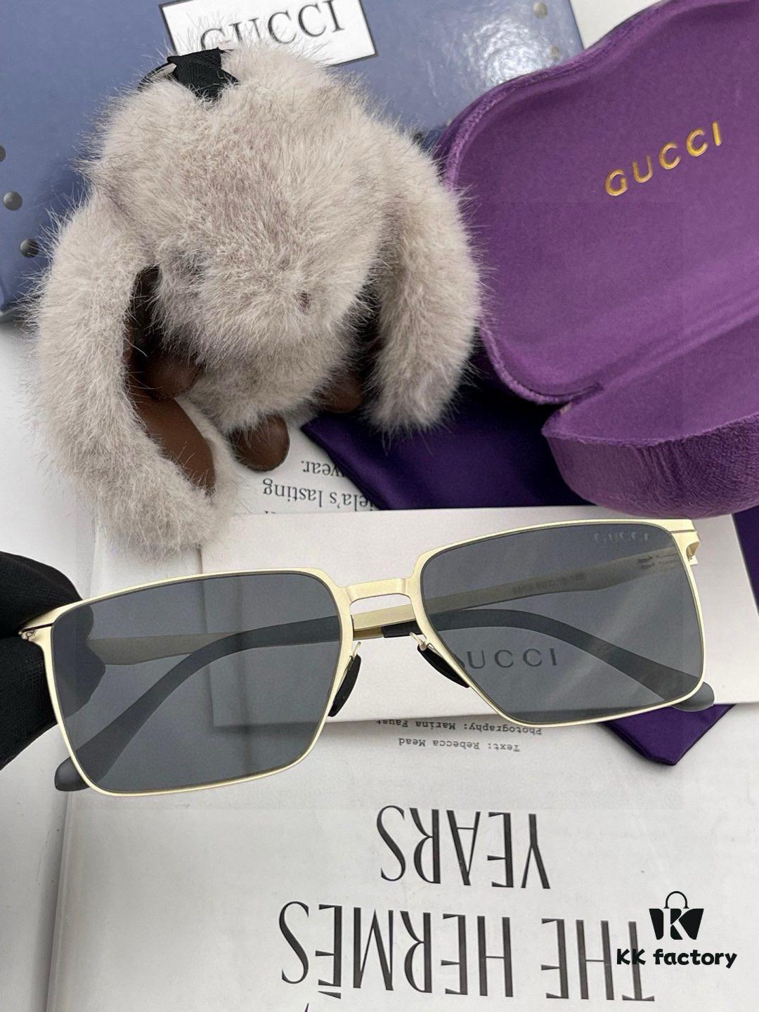 6931fe233a89a121ed54e4e1 GUCCI 2025 New Unisex Polygonal Sunglasses G9881, Electroplated Finish, Non-Fading, Ultra-Lightweight and Highly Elastic Frame, Screw-Free Design, Crush-Resistant, High-Definition Nylon Lenses, Premium Craftsmanship, Original Materials, Stylish and Versatile