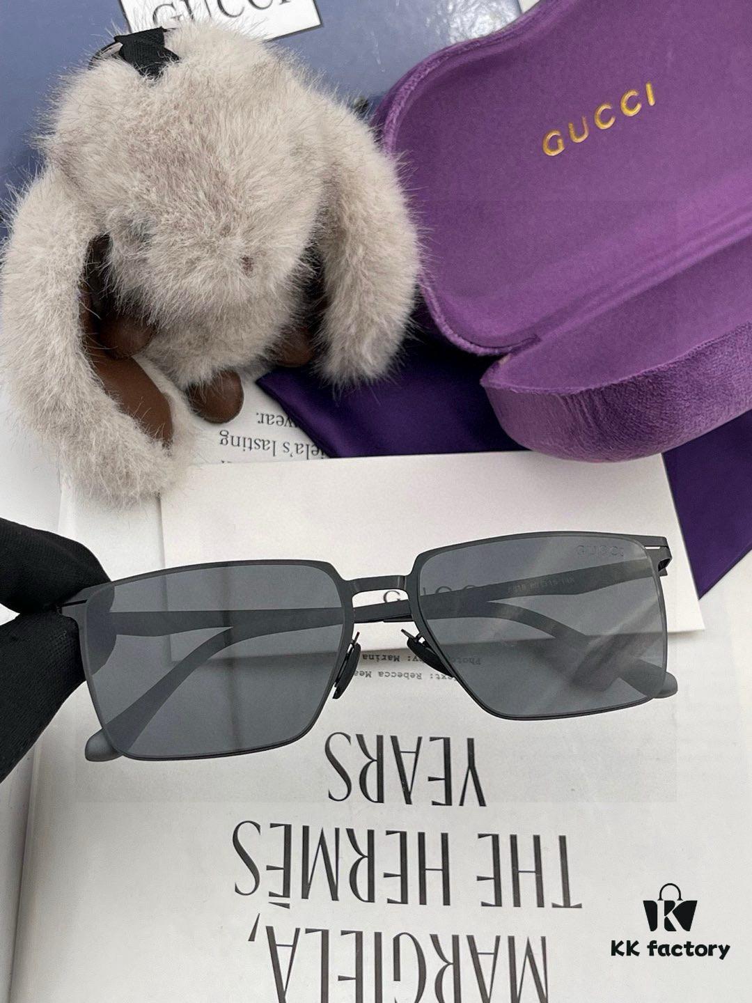 6931fe243a89a121ed54e4e2 GUCCI 2025 New Unisex Polygonal Sunglasses G9881, Electroplated Finish, Non-Fading, Ultra-Lightweight and Highly Elastic Frame, Screw-Free Design, Crush-Resistant, High-Definition Nylon Lenses, Premium Craftsmanship, Original Materials, Stylish and Versatile