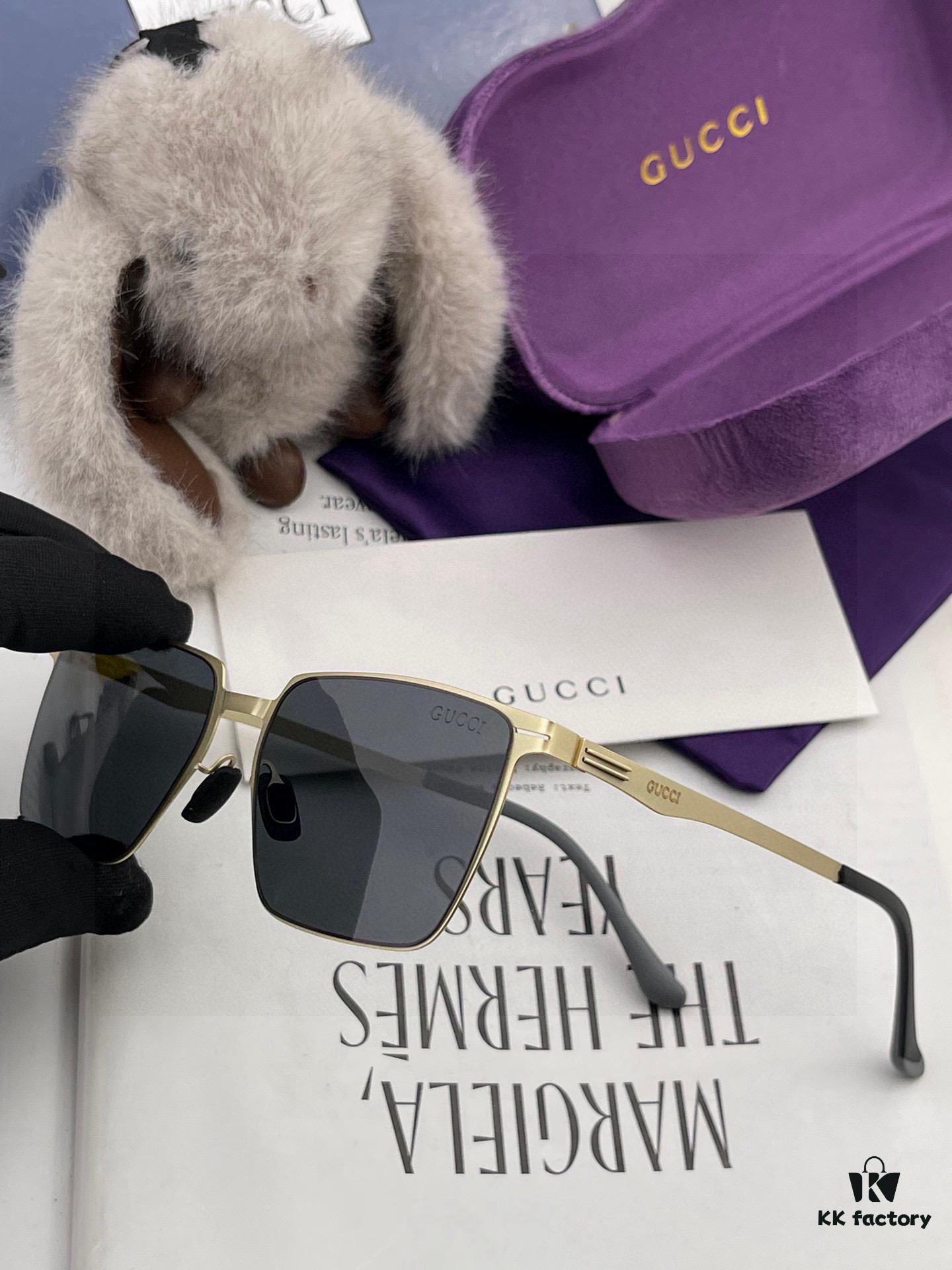 6931fe243a89a121ed54e4e4 GUCCI 2025 New Unisex Polygonal Sunglasses G9881, Electroplated Finish, Non-Fading, Ultra-Lightweight and Highly Elastic Frame, Screw-Free Design, Crush-Resistant, High-Definition Nylon Lenses, Premium Craftsmanship, Original Materials, Stylish and Versatile
